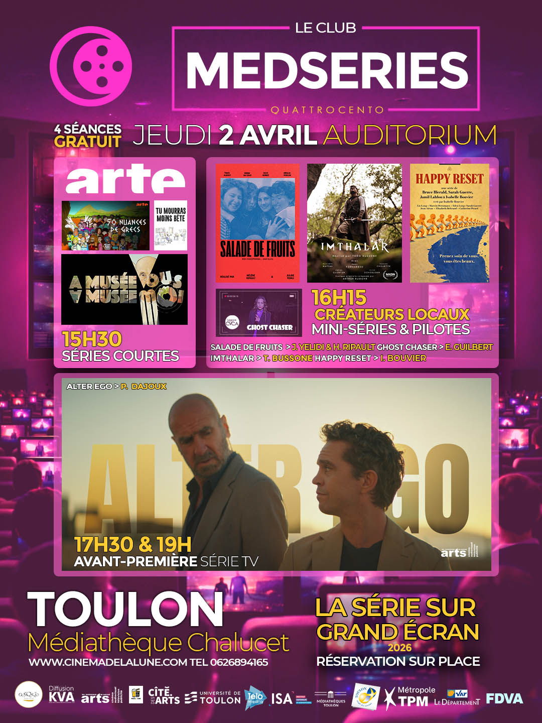 Cin�ma - Le Club Meds�ries