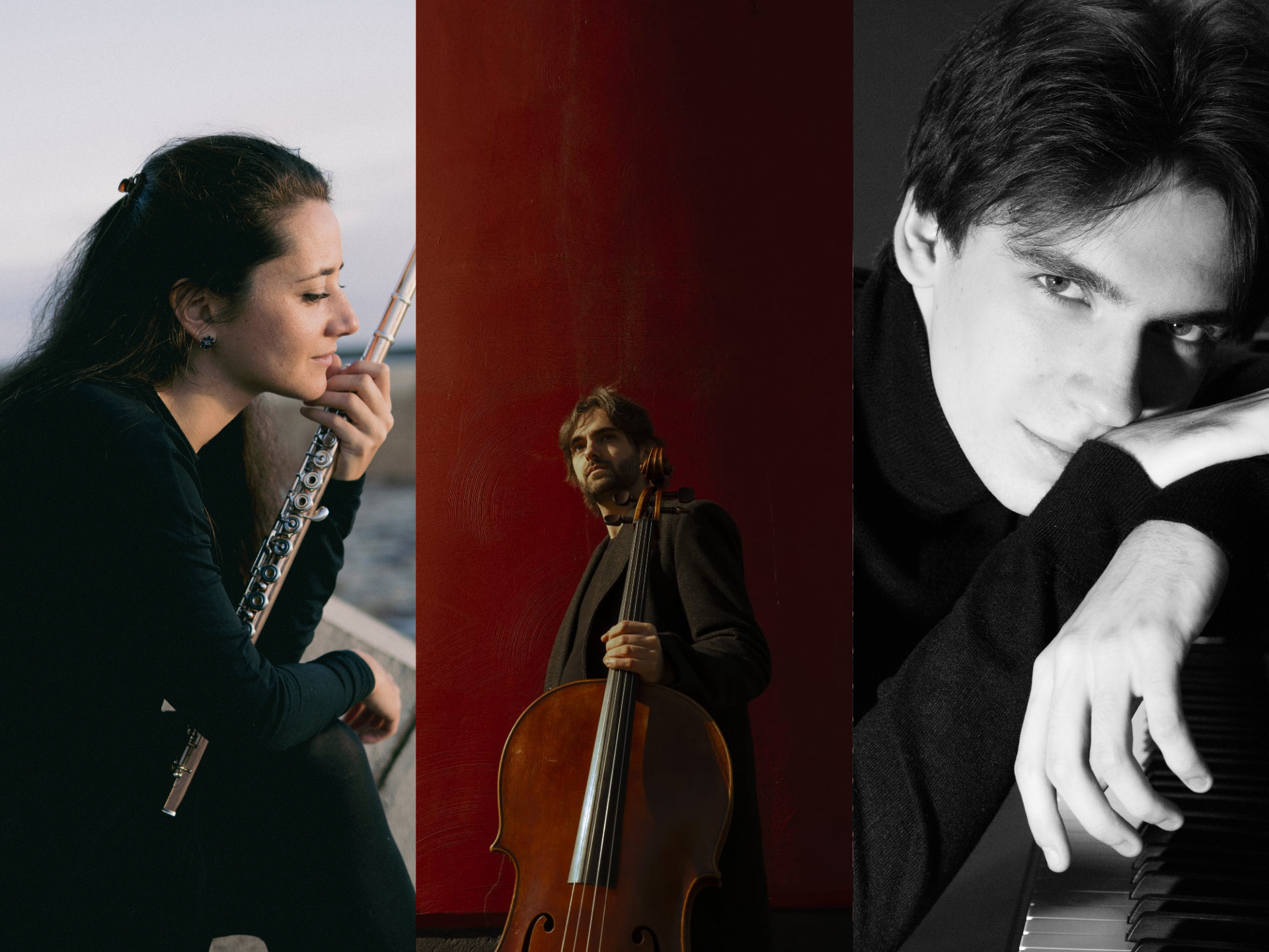 Les Nuits de la Nartelle :Trio fl�te, violoncelle & piano avec Louise Gagnac (fl�te) � No� Drdak (violoncelle) � Slava Guerchovitch (piano)