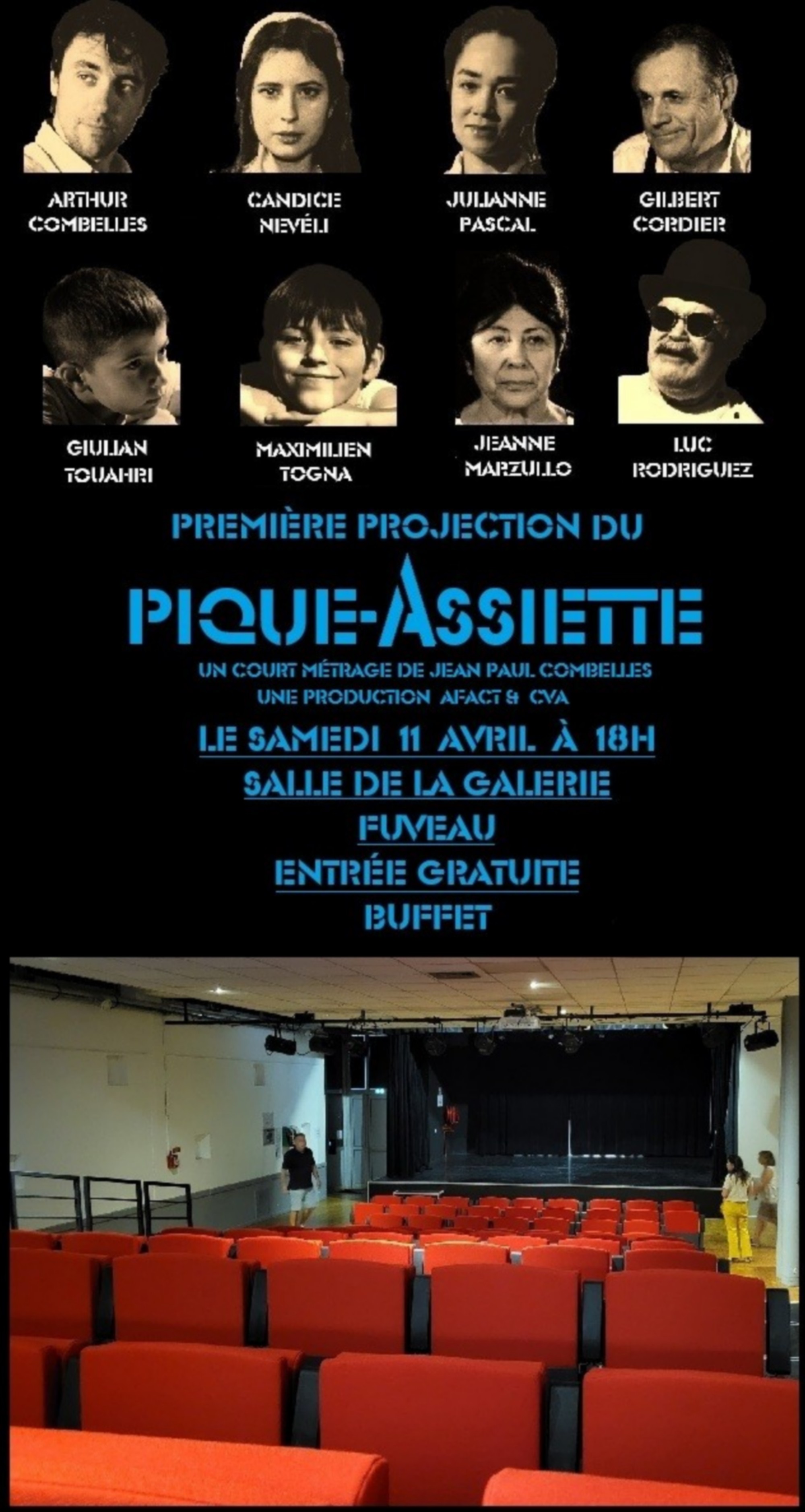 Premi�re projection du Pique-Assiette