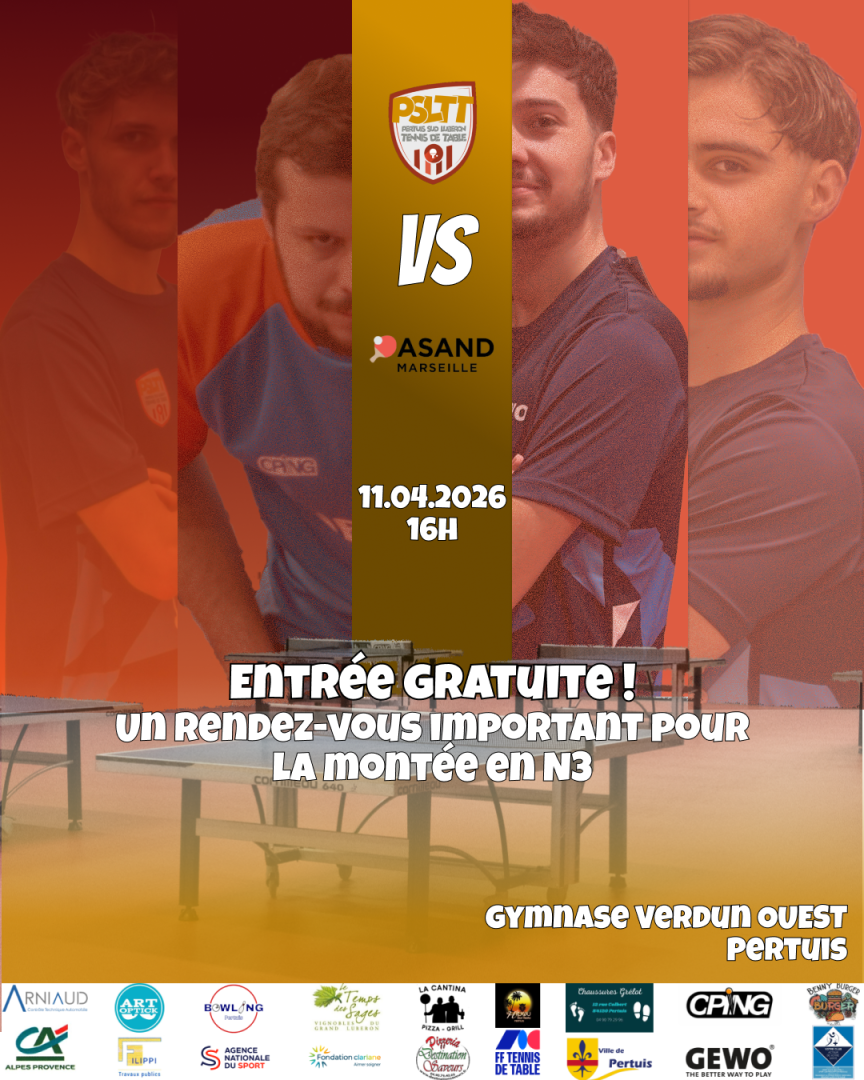 4? journ�e de championnat par �quipes de tennis de table