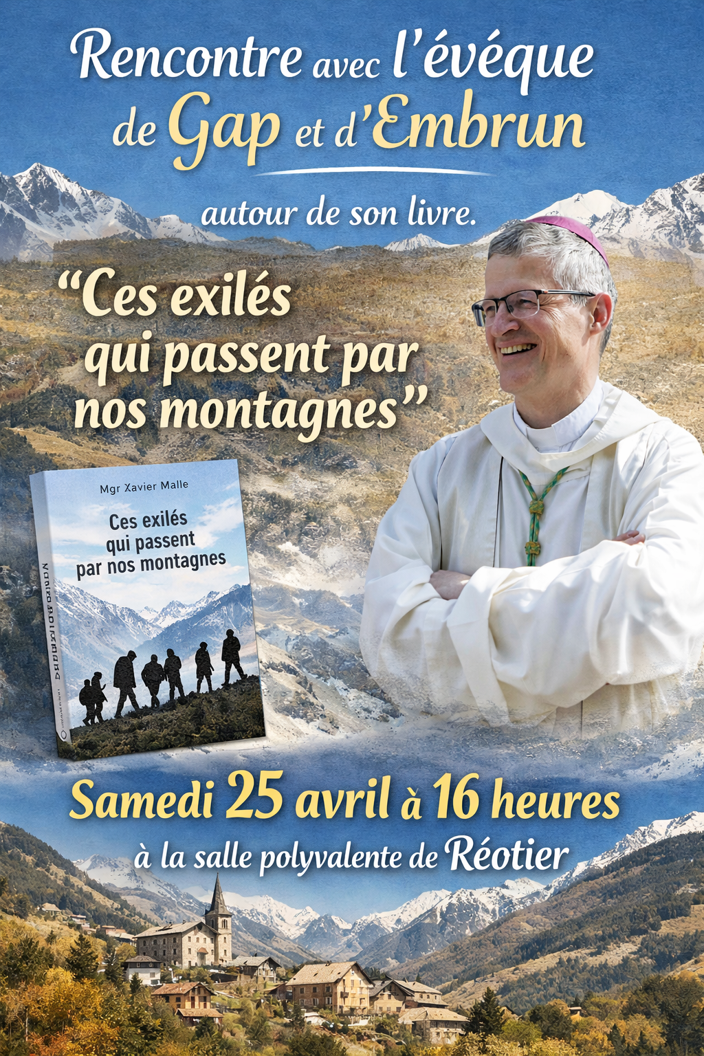 Rencontre avec l'�v�que de Gap et d'Embrun
