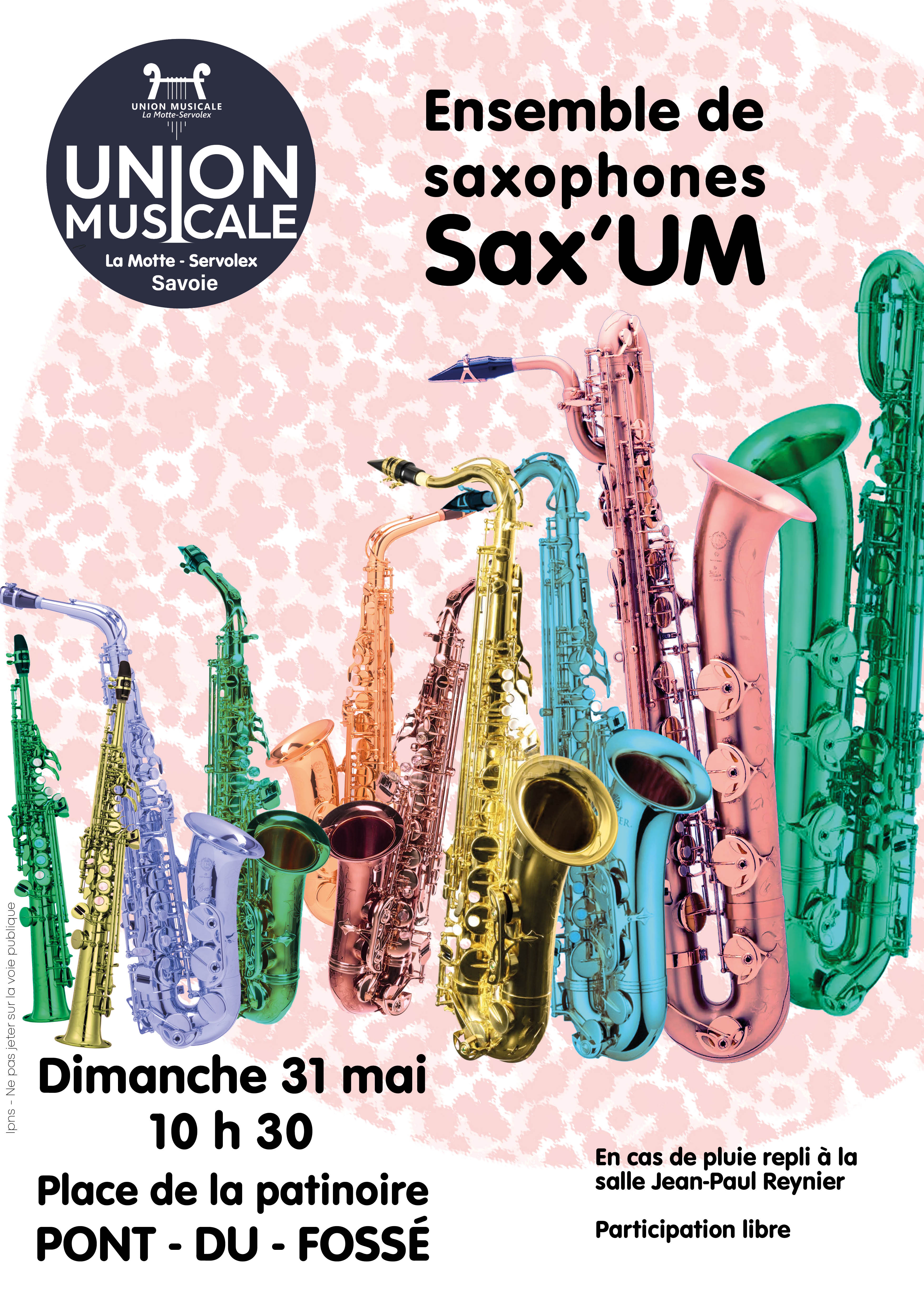 Concert de saxophones Sax'UM