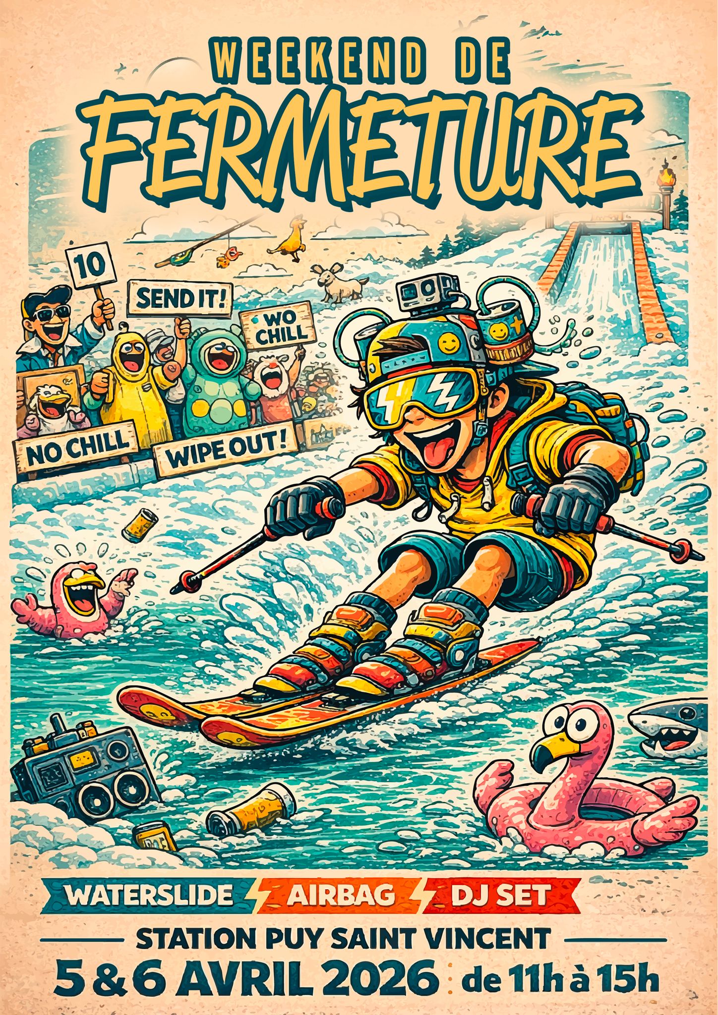 Weekend de fermeture Puy Saint Vincent