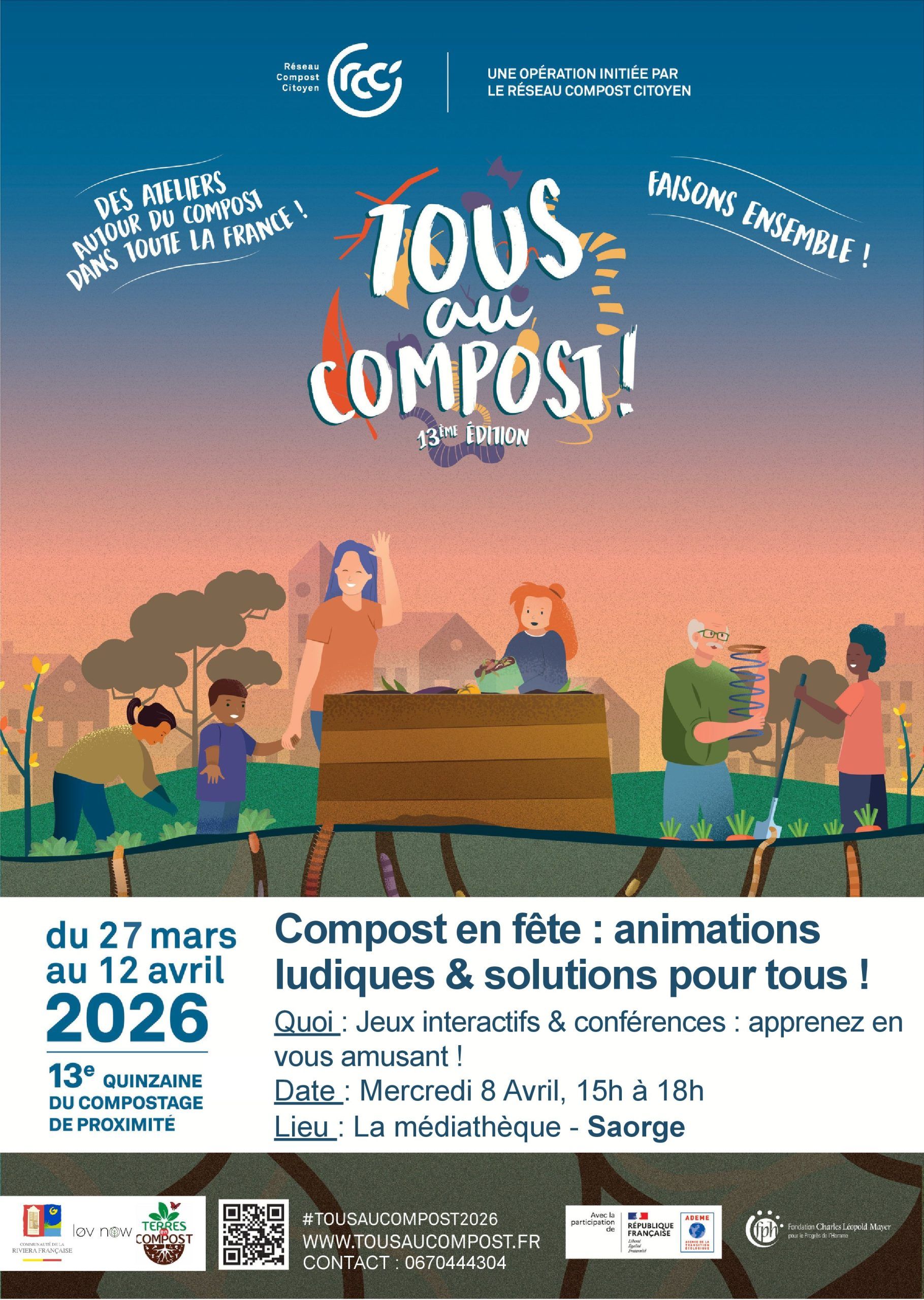 Tous au compost ! 13 �d. : Compost en f�te, animations ludiques