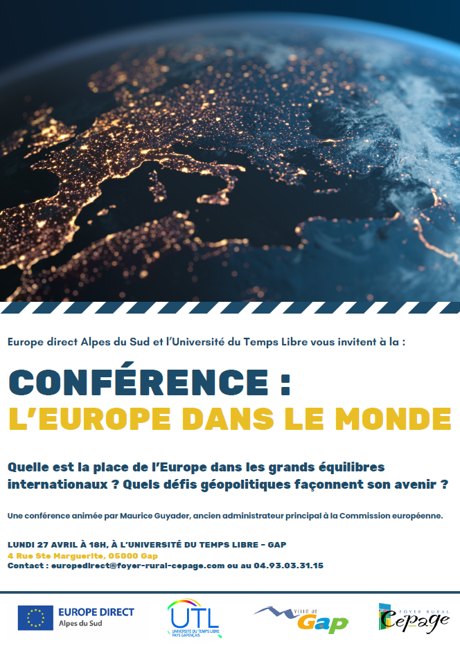 Conf�rence : l'Europe dans le monde