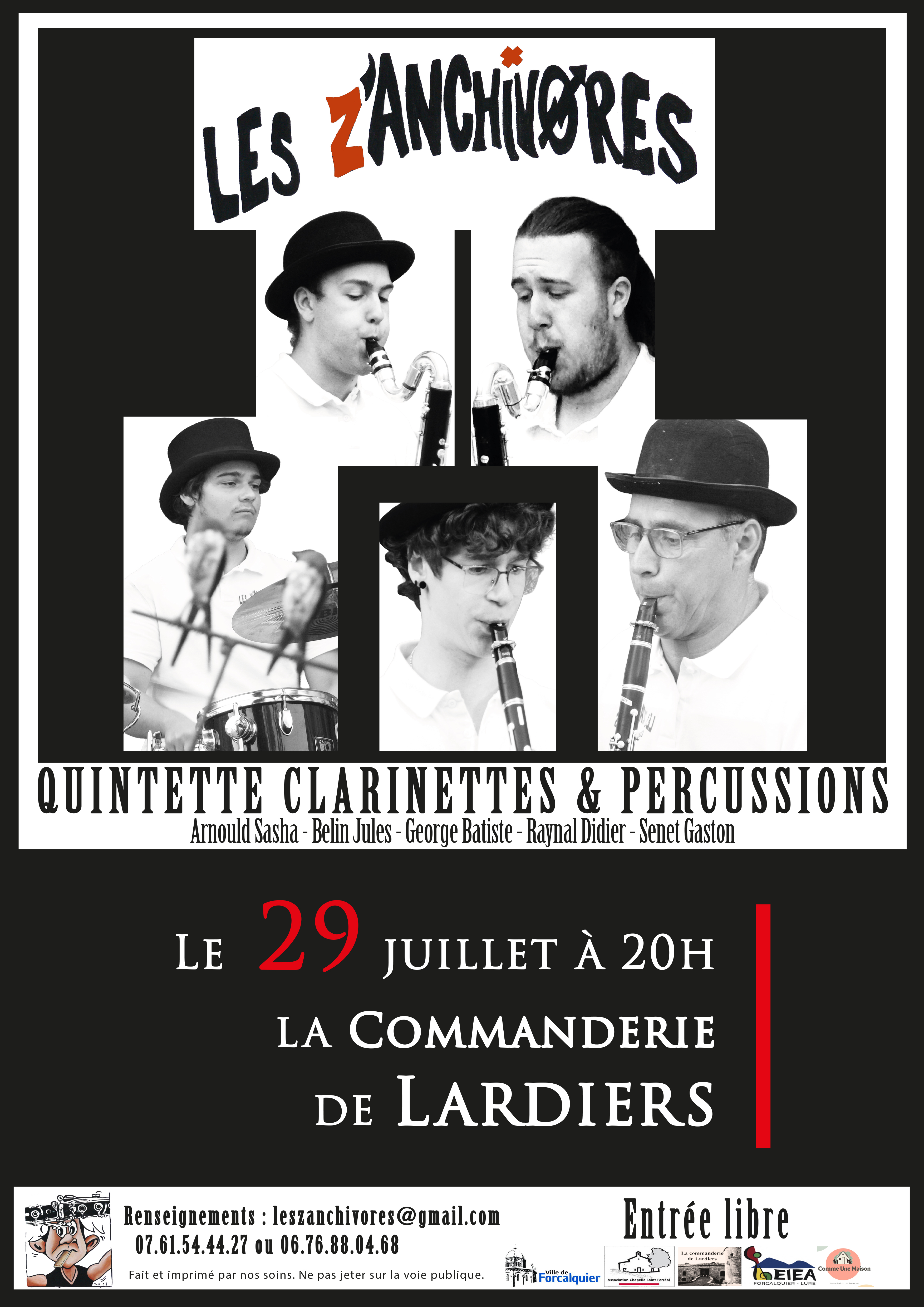 Les Z' Anchivores � la Commanderie