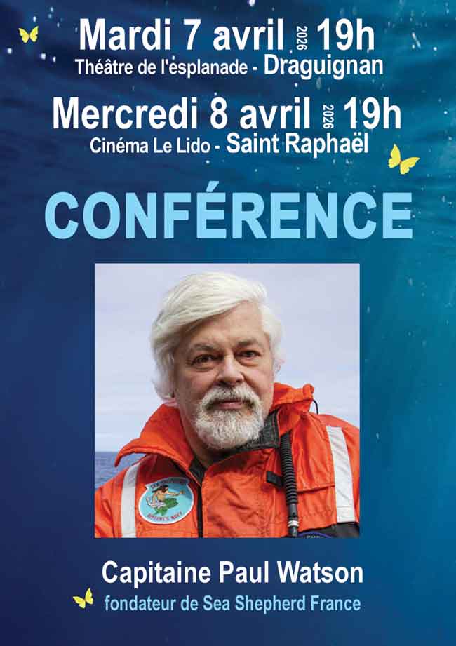 Conf�rence du Capitaine Paul Watson