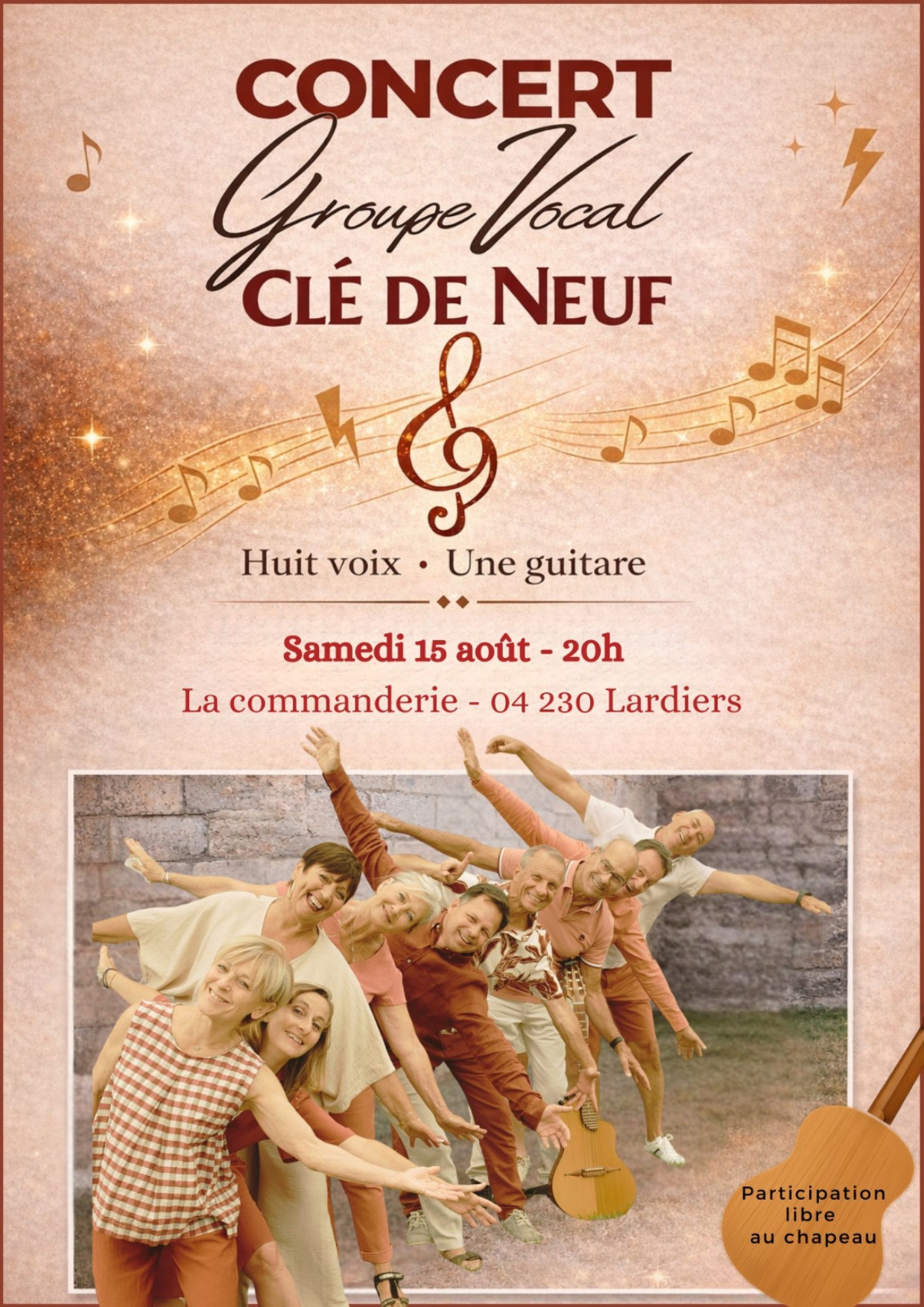 Cl� de neuf en concert � la Commanderie