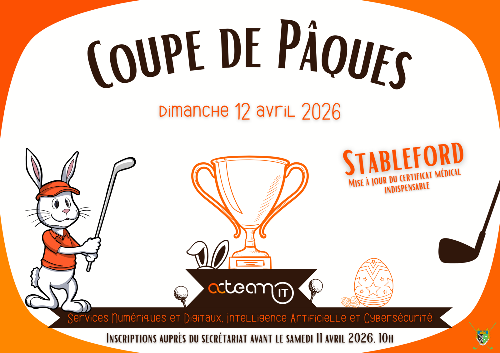 Coupe de P�ques Acteam-it au Golf de Valcros