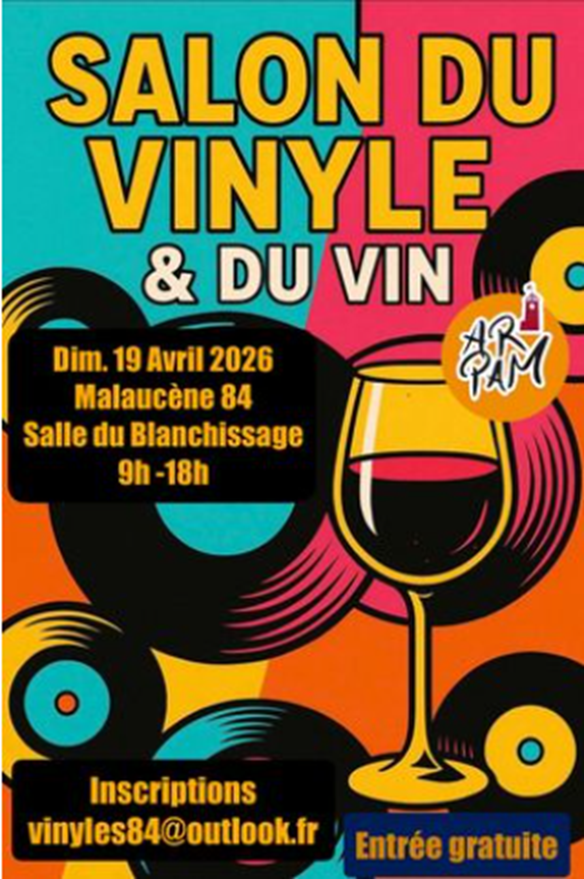 Bourse aux vinyles et d�gustation de vins
