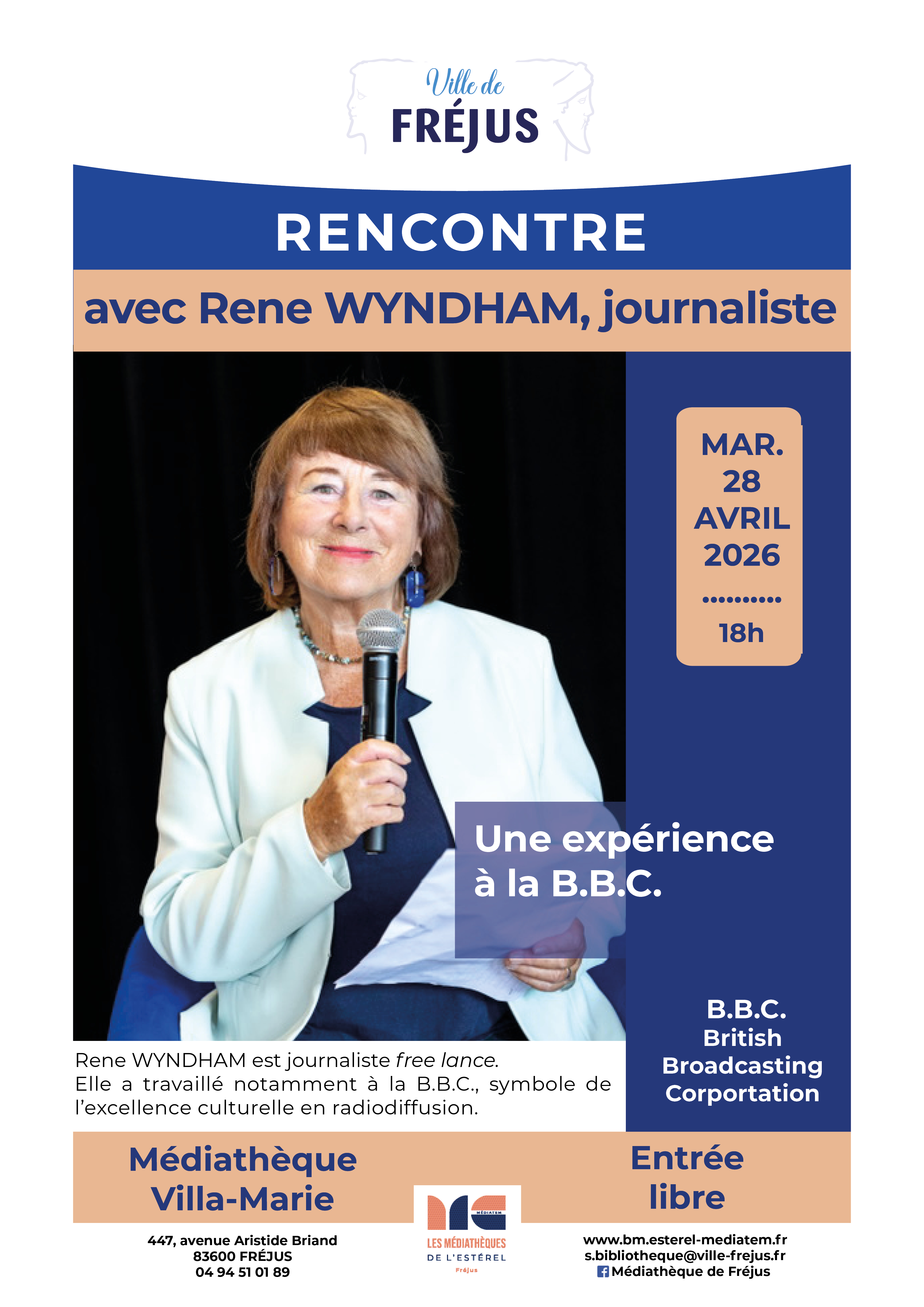 Rencontre avec Ren� WYNDHAM, journaliste