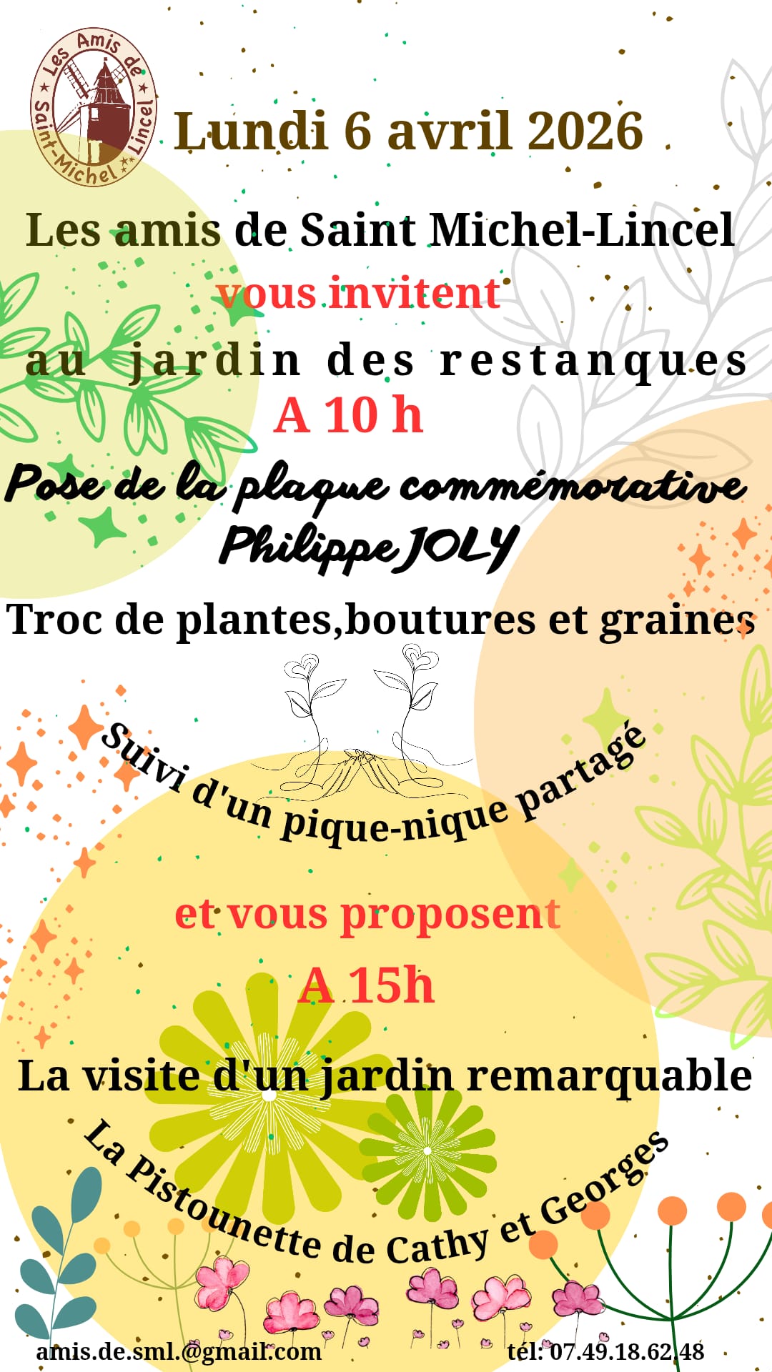 Troc Plantes du Jardin des Restanques Philippe Joly