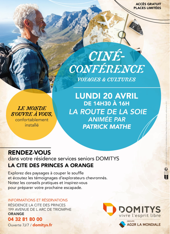 Cin�-conf�rence - La route de la soie
