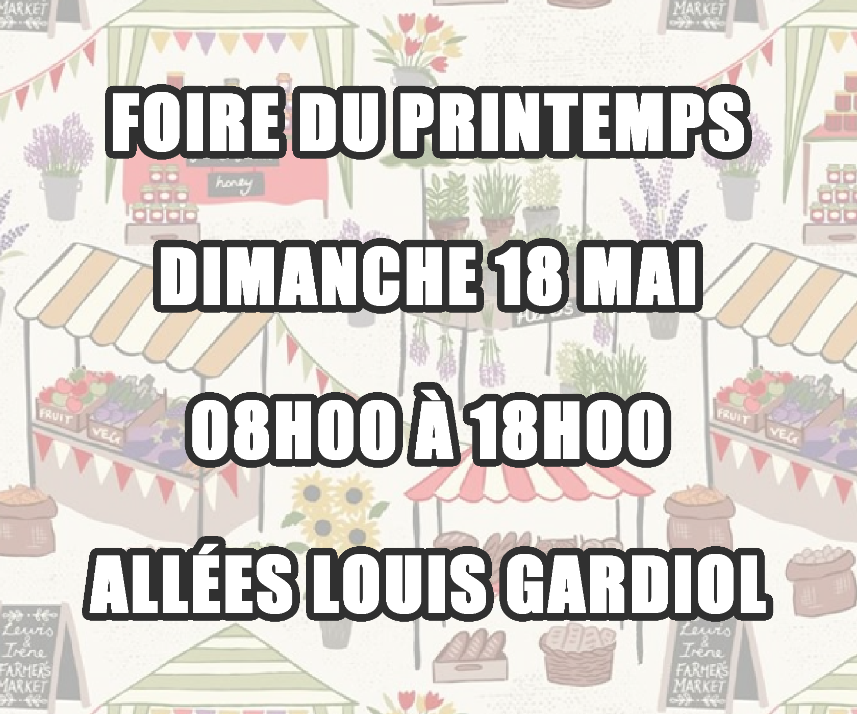 Foire du printemps � Riez