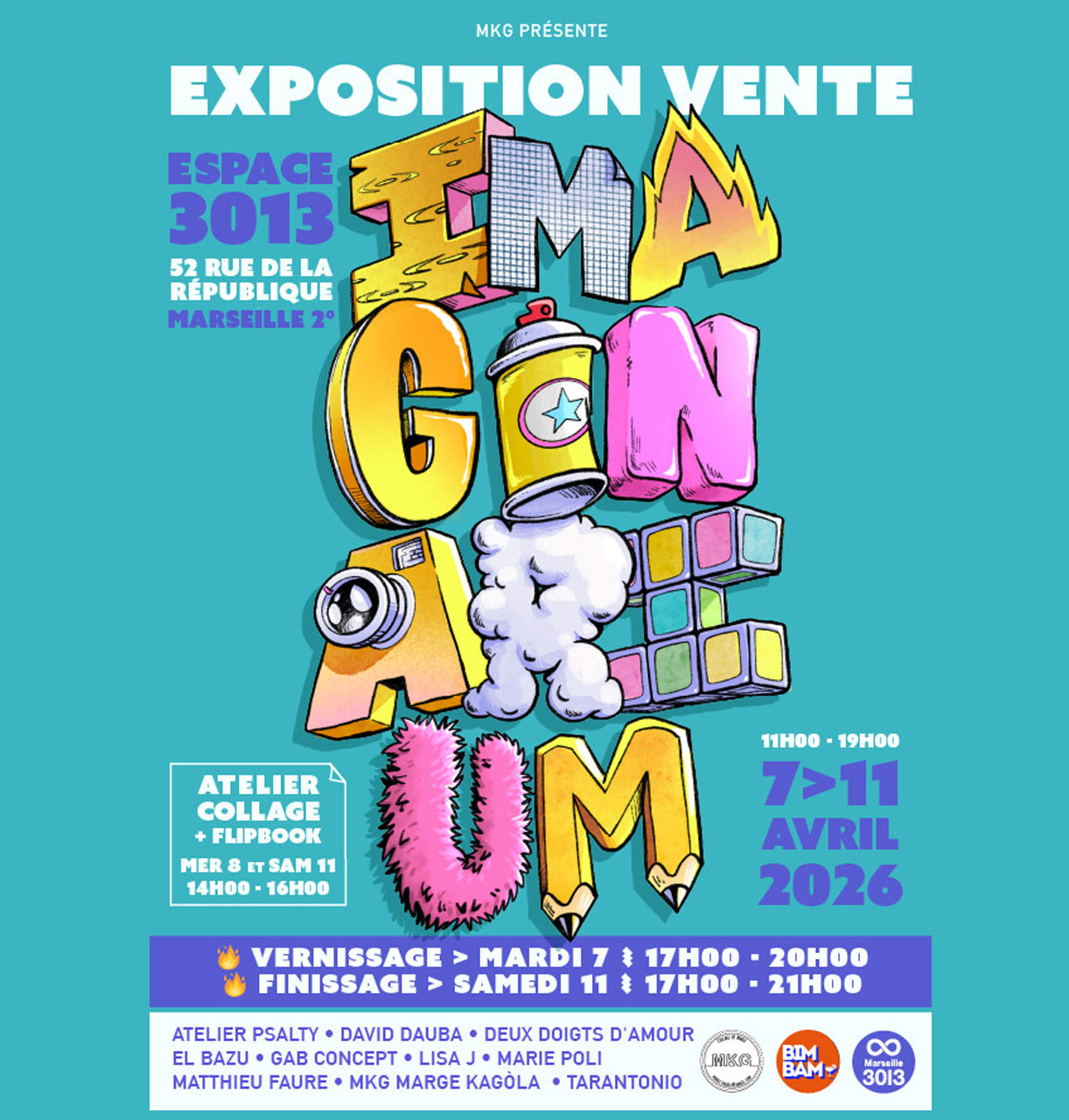 Exposition - vente  Imaginarium