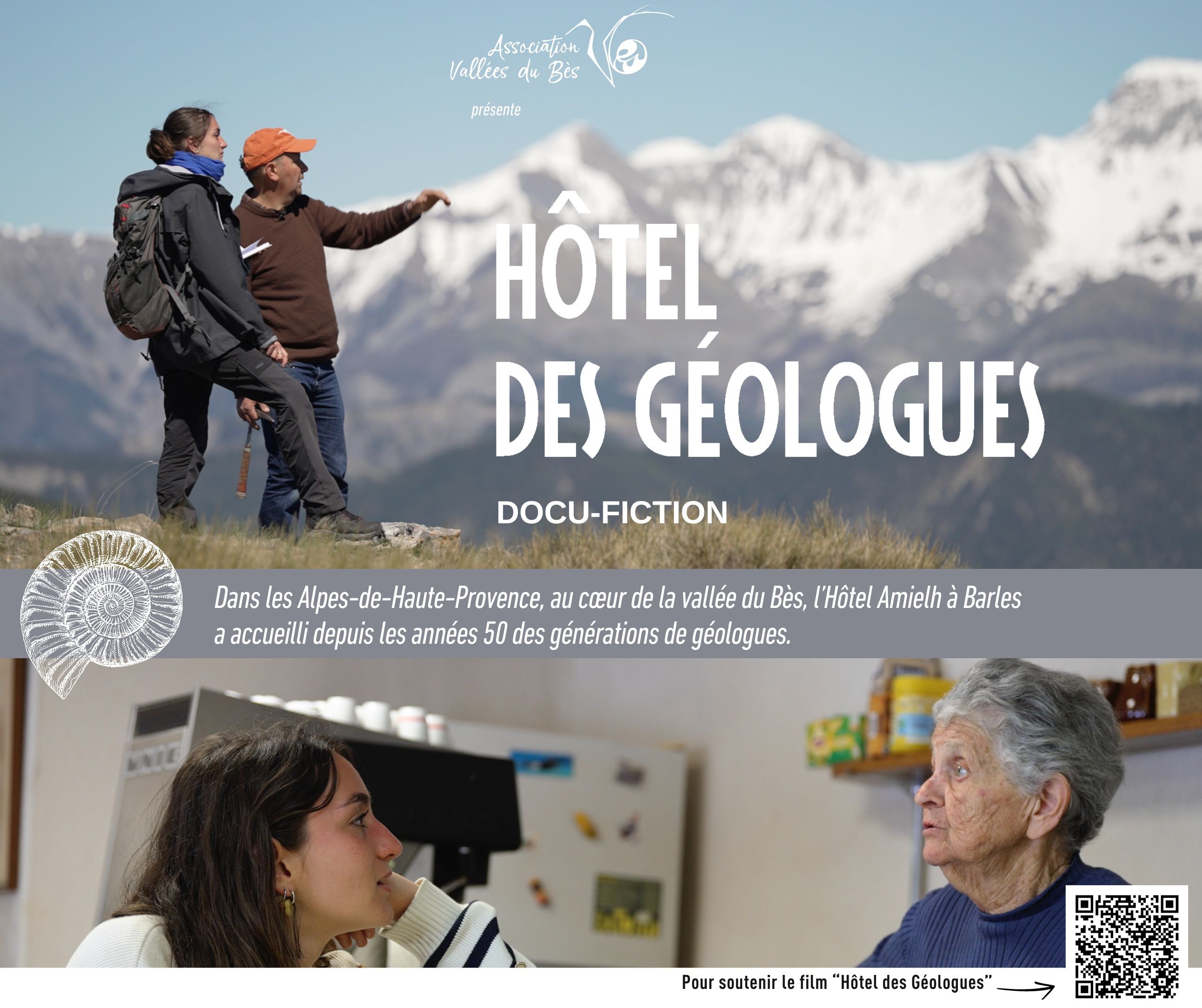 Projection du film H�tel des G�ologues � La-Robine-sur-Galabre