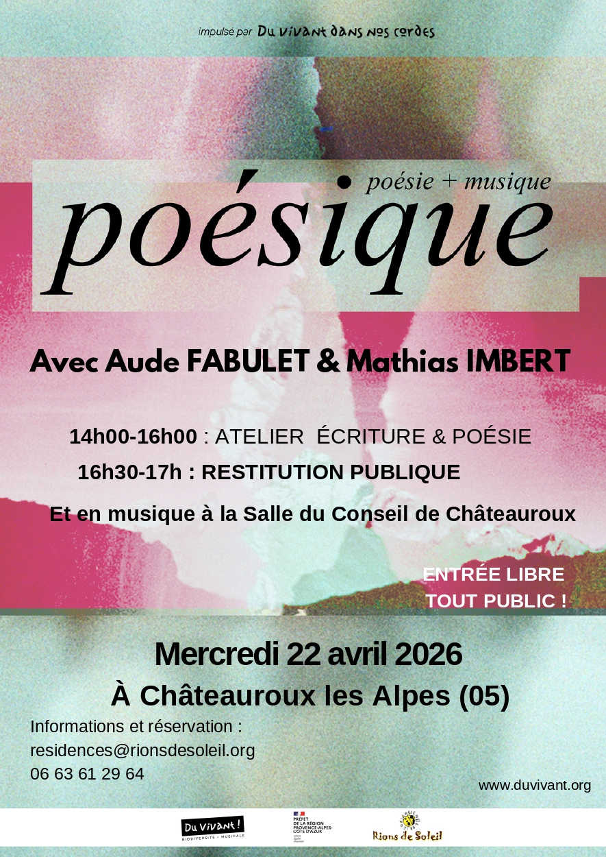 Po�sique - Atelier d'�criture et musique