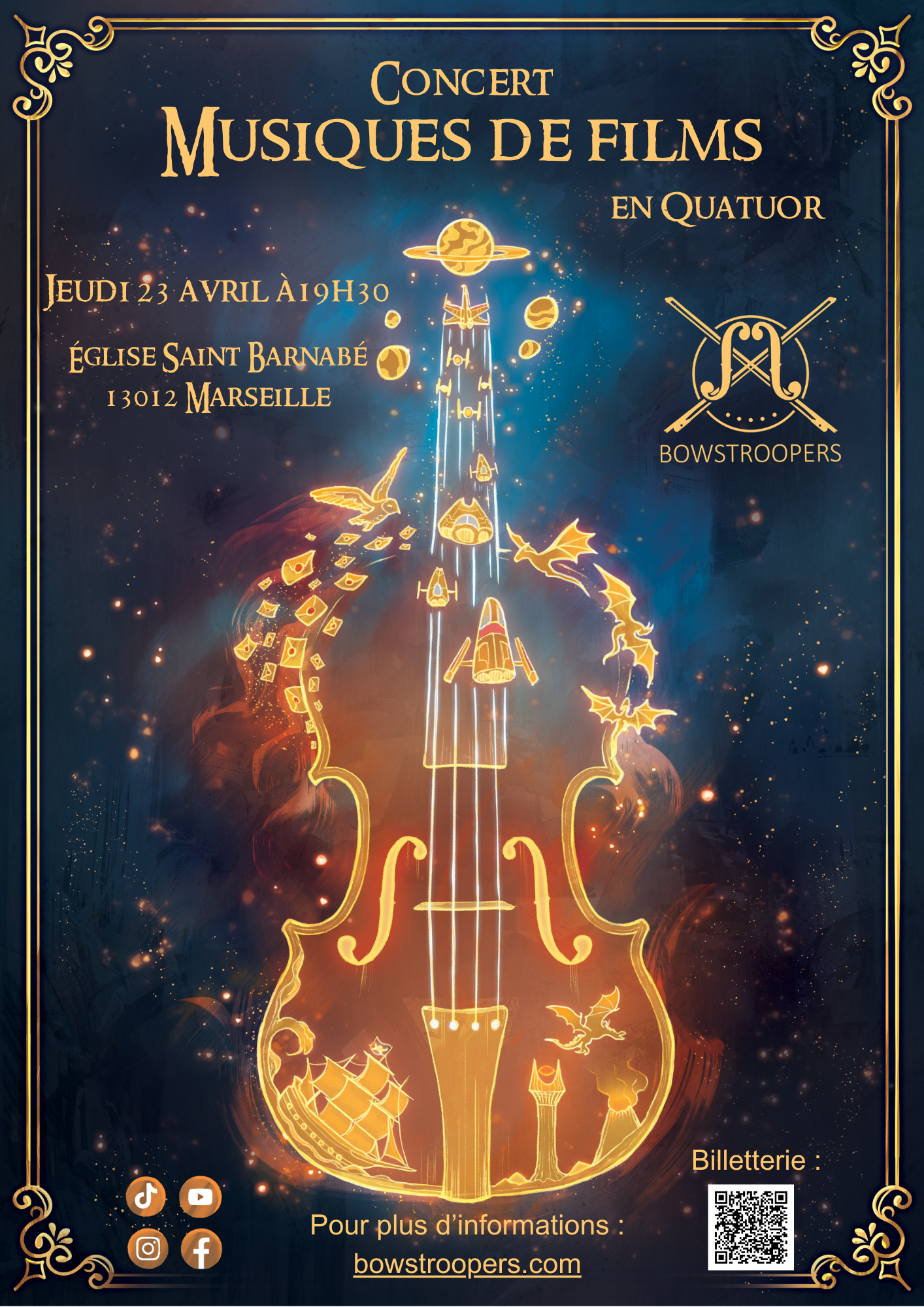 Concert musiques de films