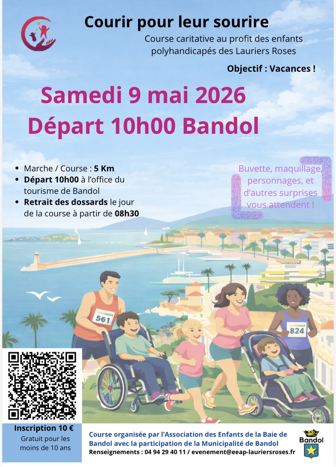 Course pour leur sourire