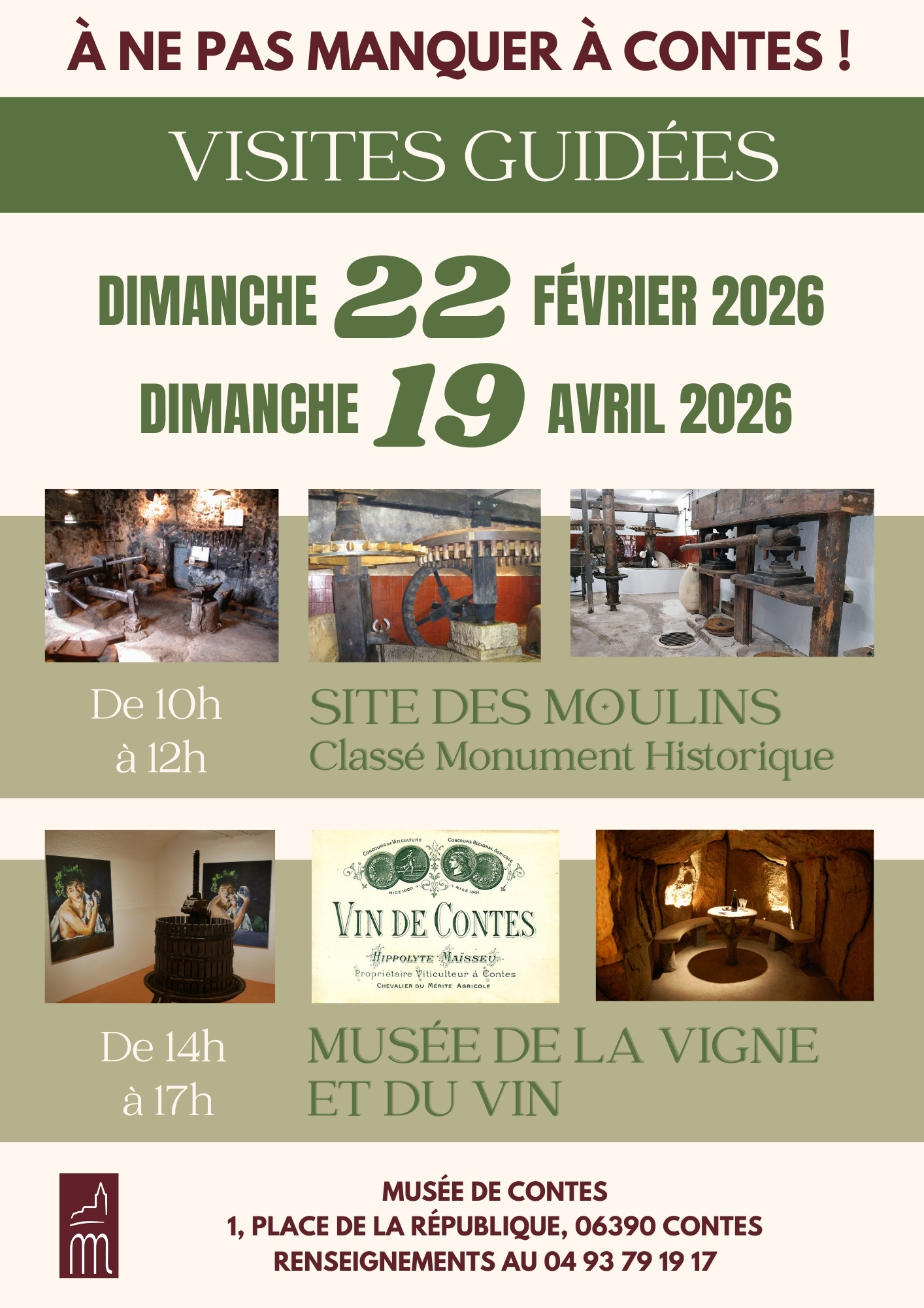 Visites guid�s � Contes