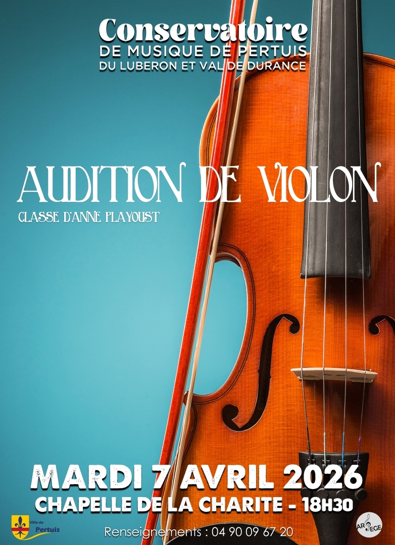 Audition de violon