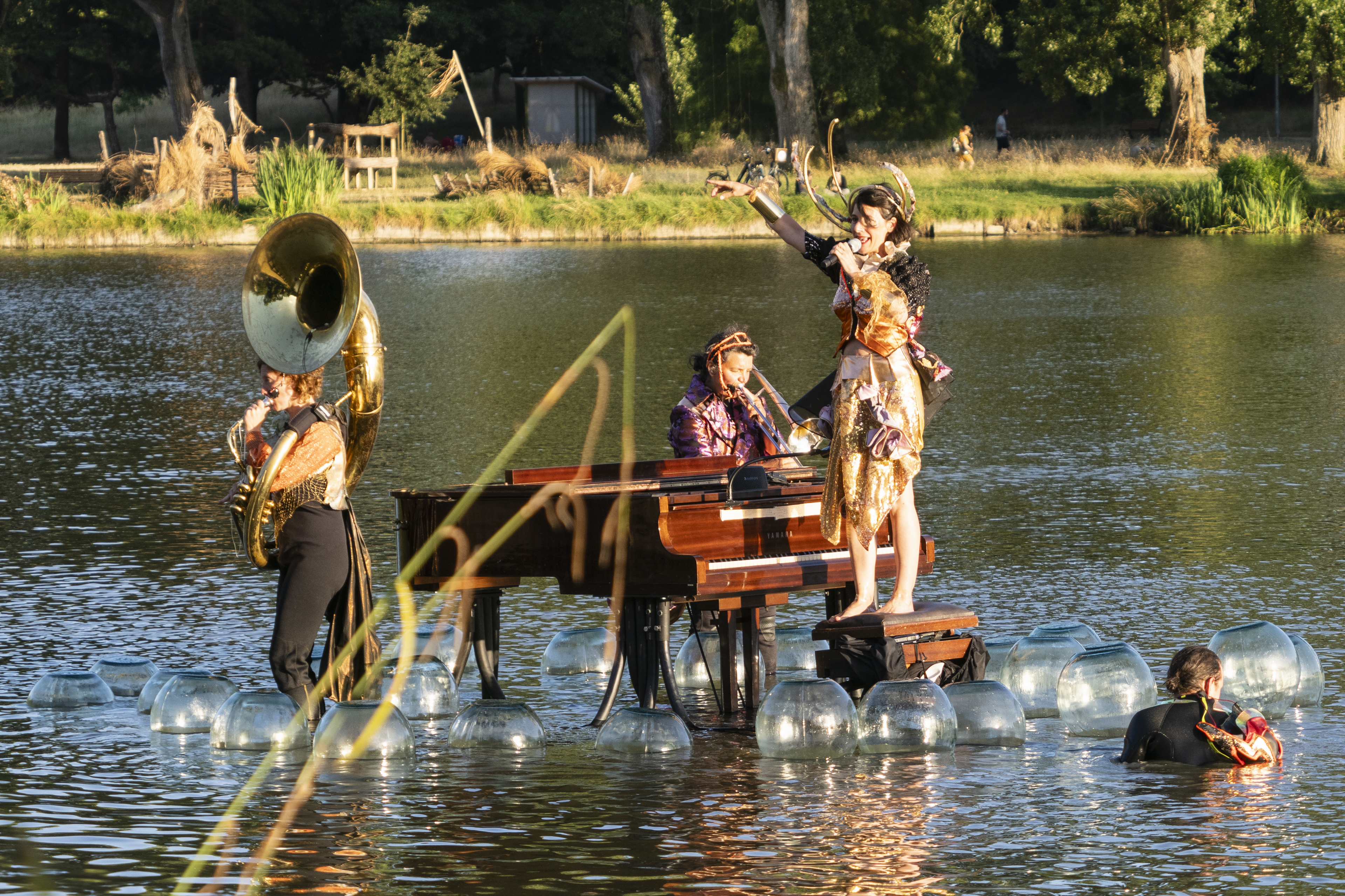 Spectacle cOsmOdrOmO - Le piano du lac