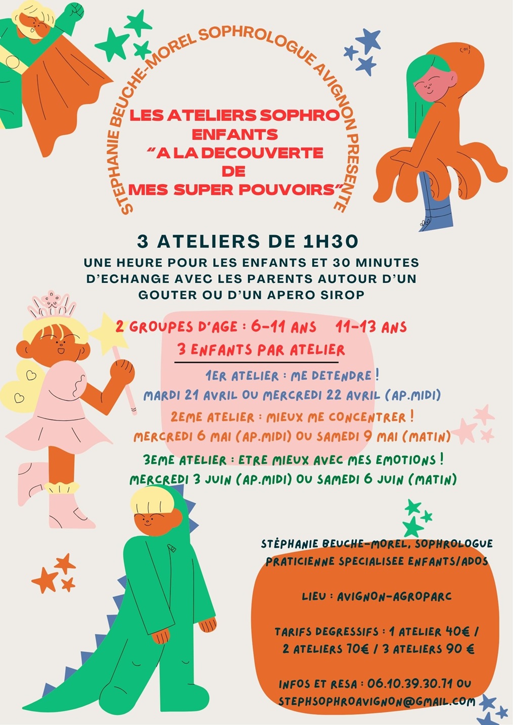 A la d�couverte de mes super pouvoirs