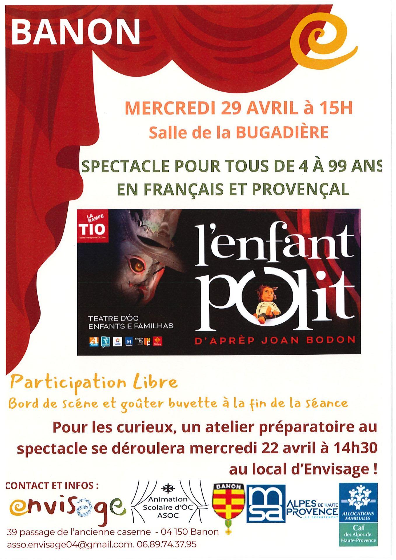 Spectacle en fran�ais et proven�al