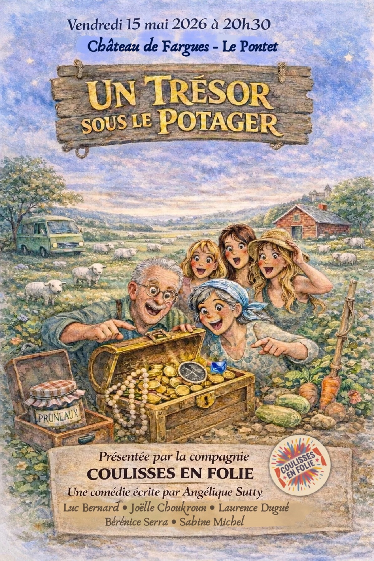 Th��tre �Un tr�sor sous le potager�