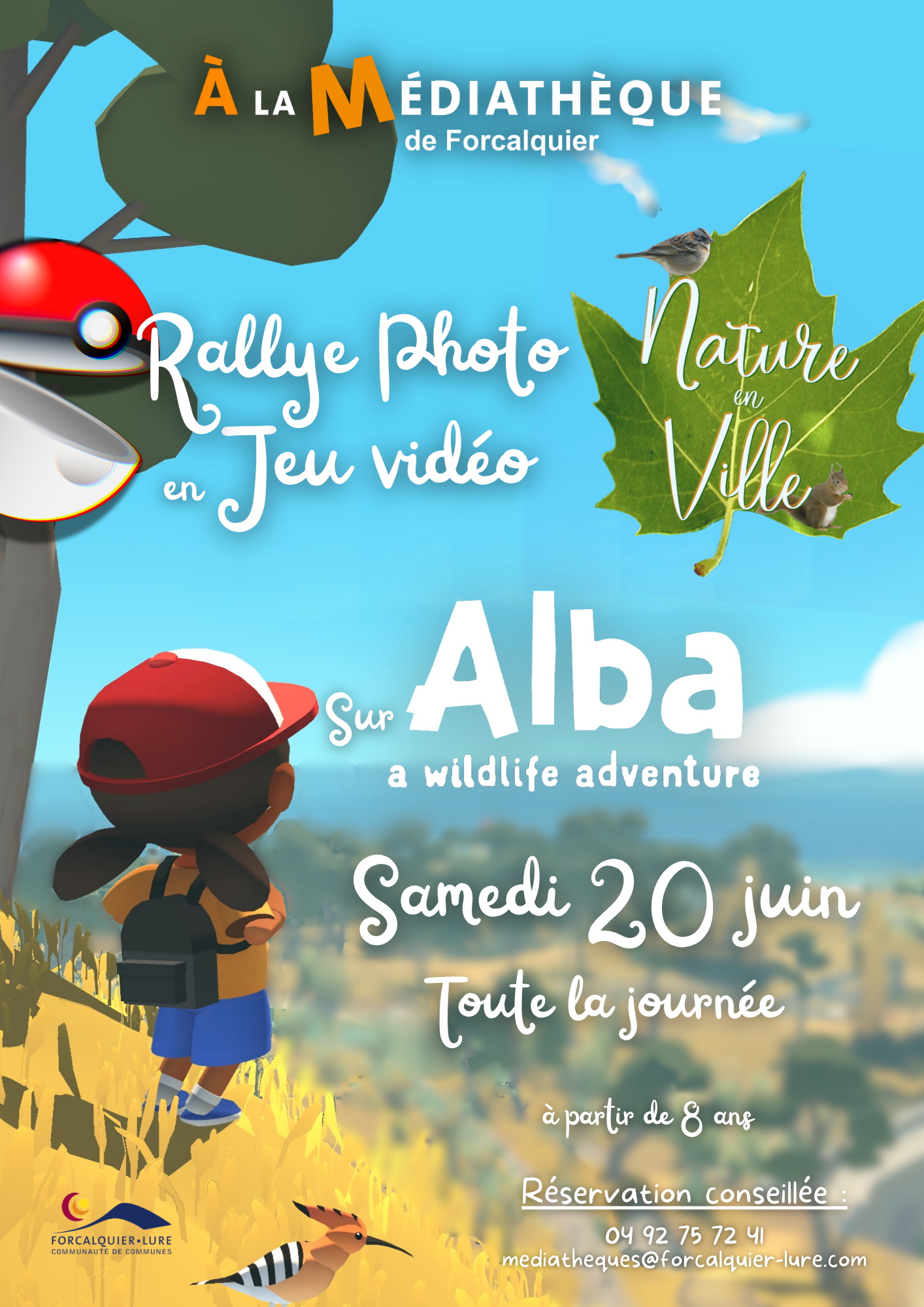 Nature en Ville : Rallye photo en jeu vid�o