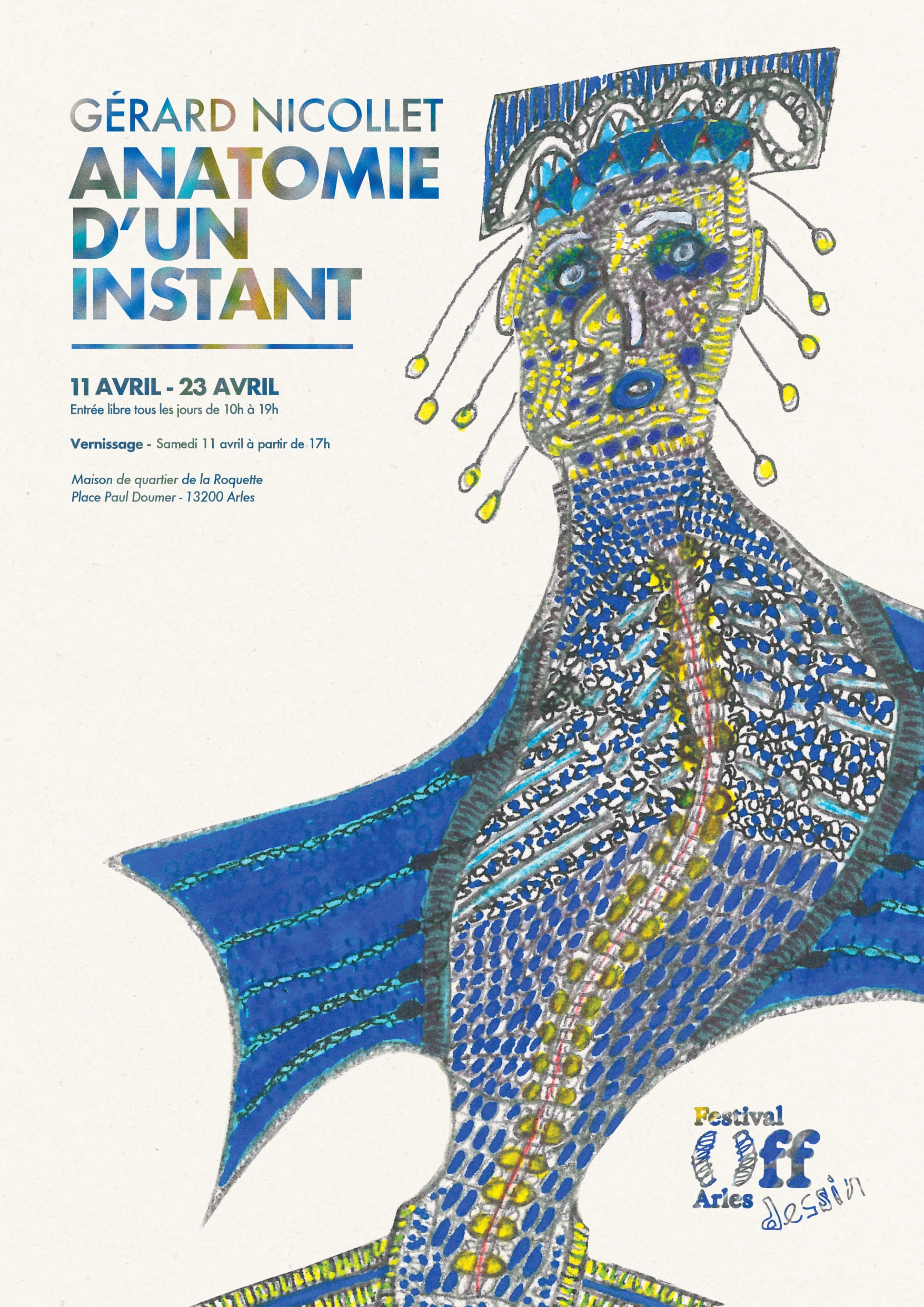 Anatomie d�un instant : dessins de G�rard Nicollet