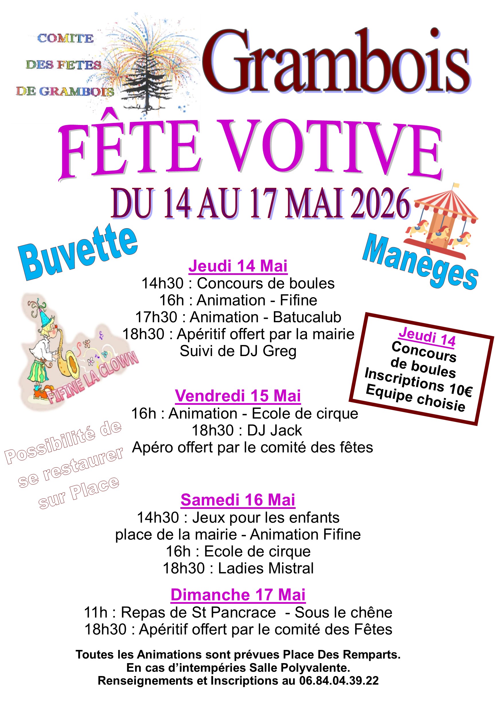 F�te votive � Grambois