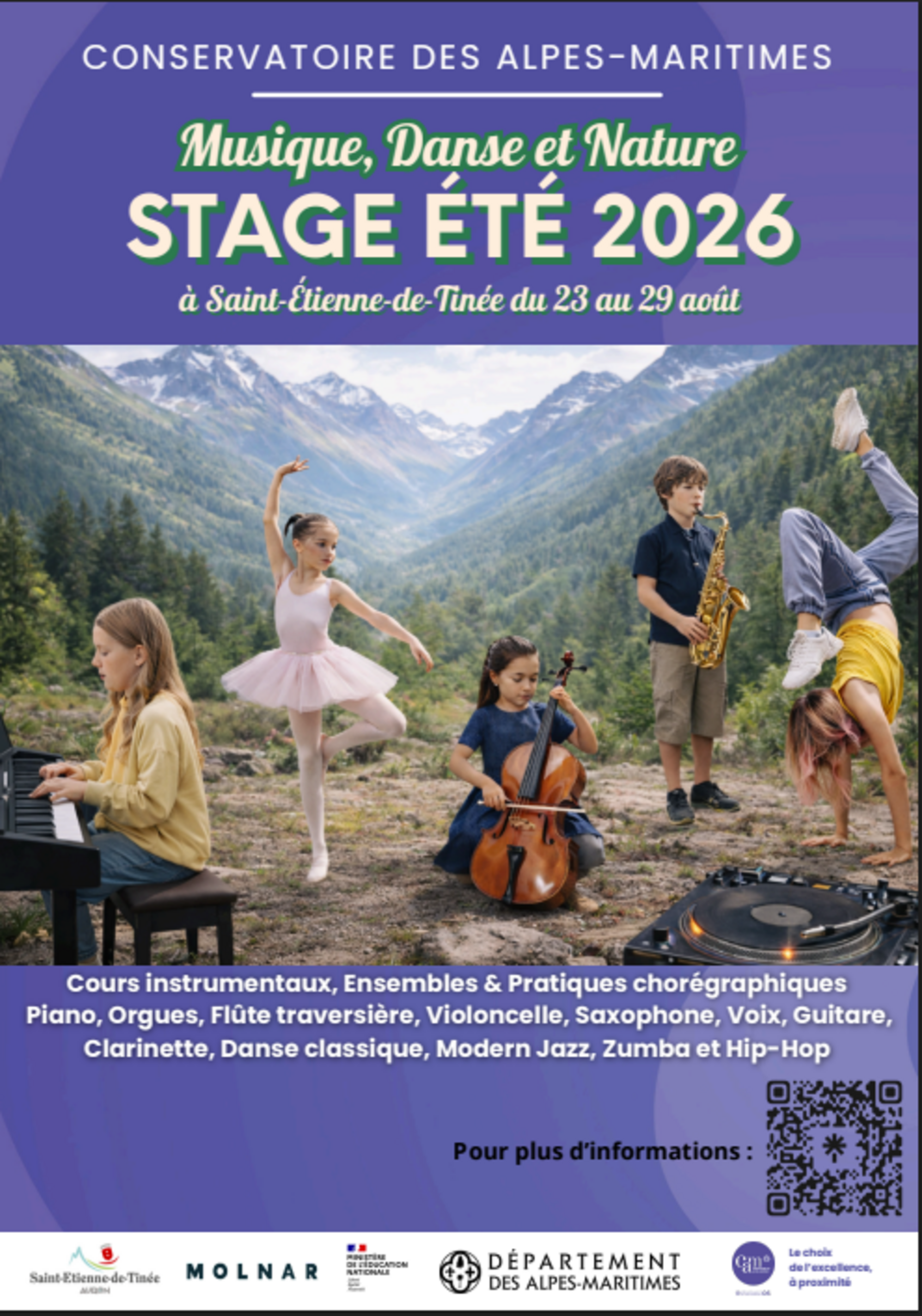 Stage Musique et nature