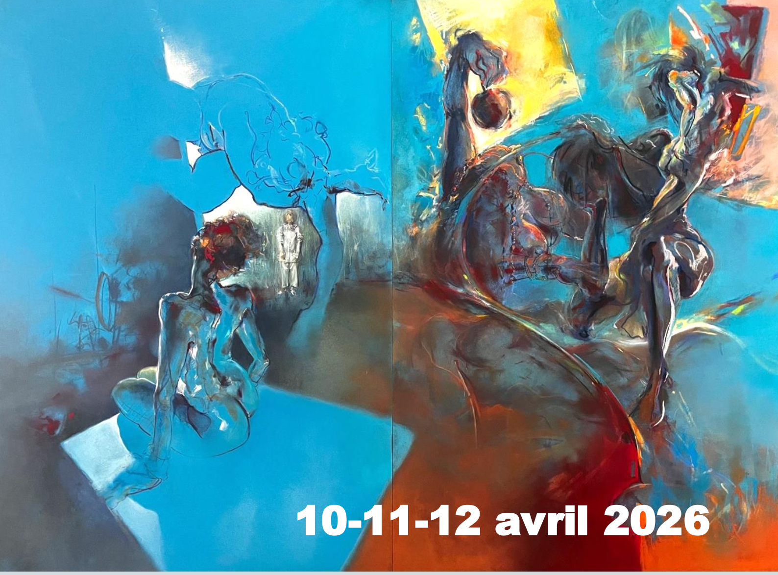 Exposition de Benoit Lemoine,  concert dans un atelier de cr�ation de costumes