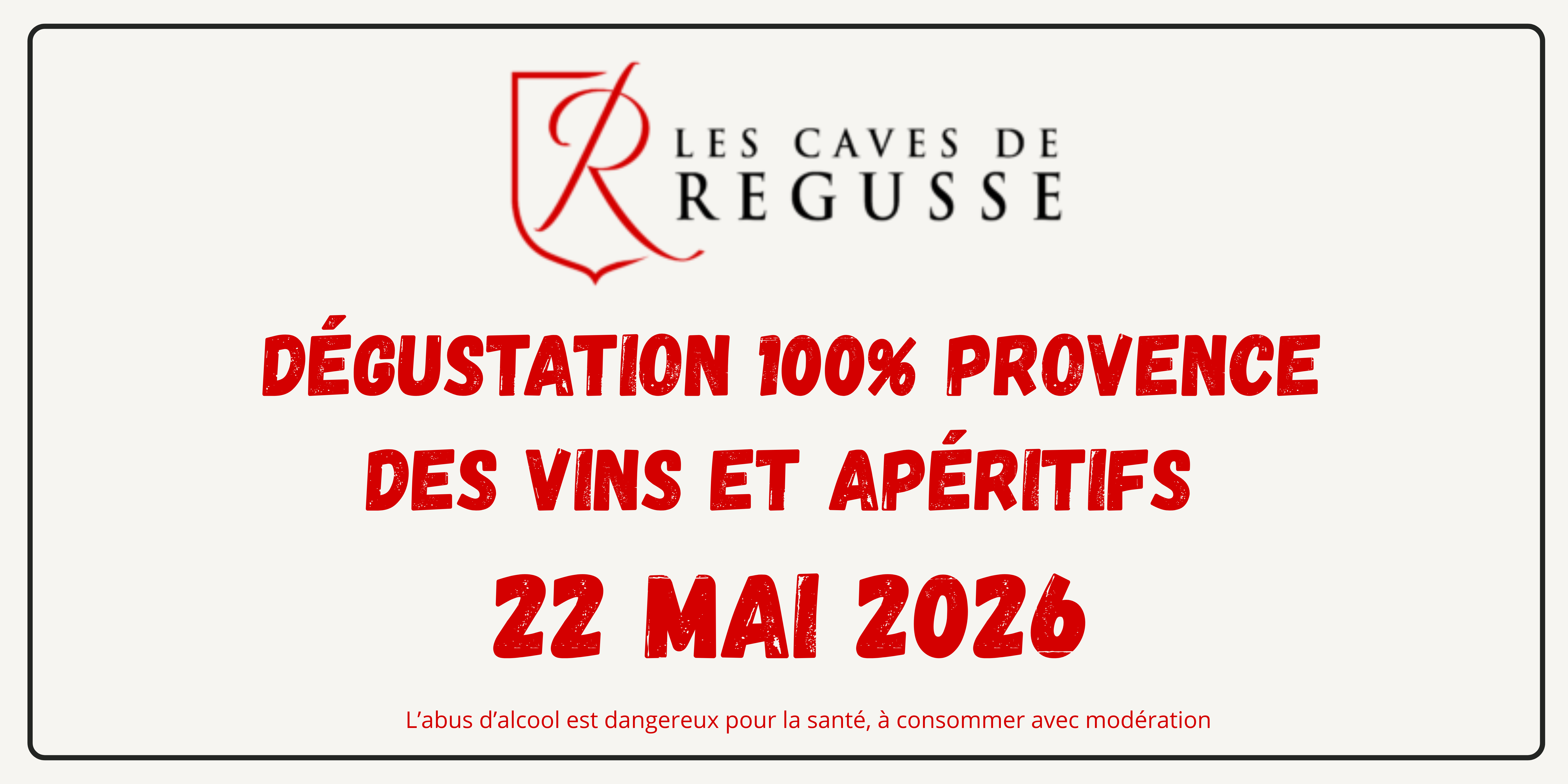 D�gustation 100% Provence