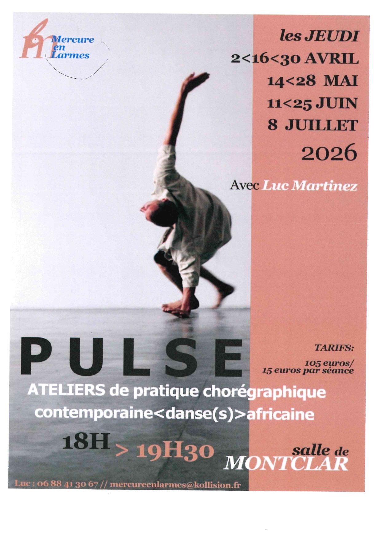 Atelier danse contemporaine et africaine