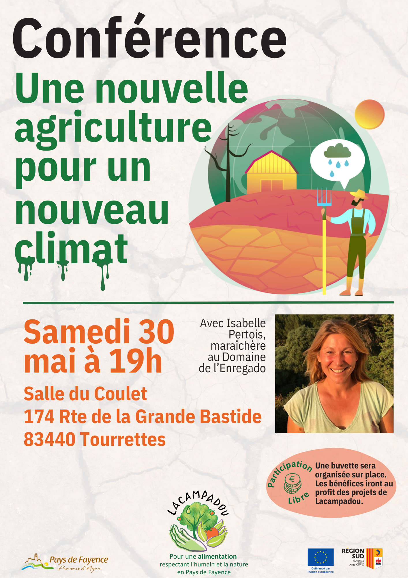Conf�rence : Une nouvelle agriculture pour un nouveau climat