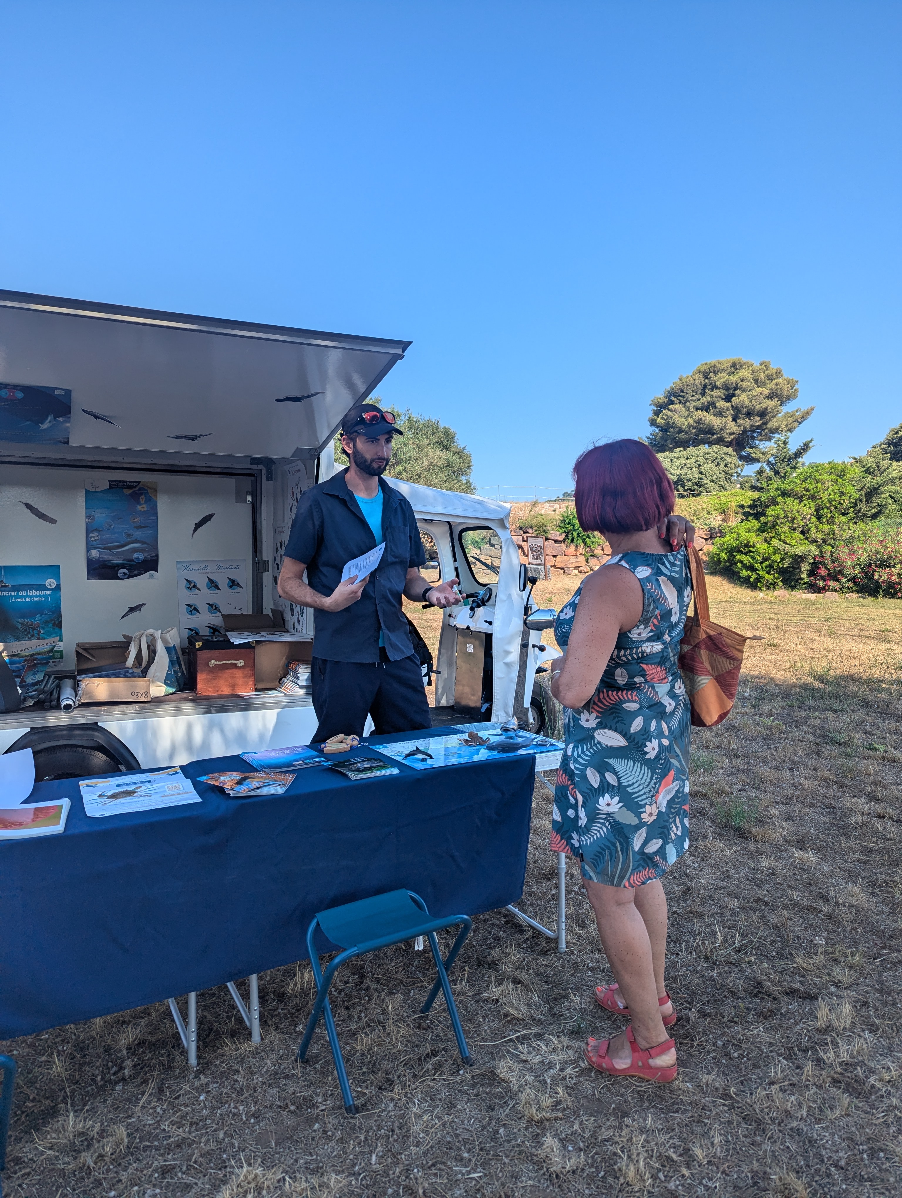Les animations �coguides au site arch�ologique d'Olbia