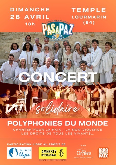 Concert solidaire de polyphonies du monde