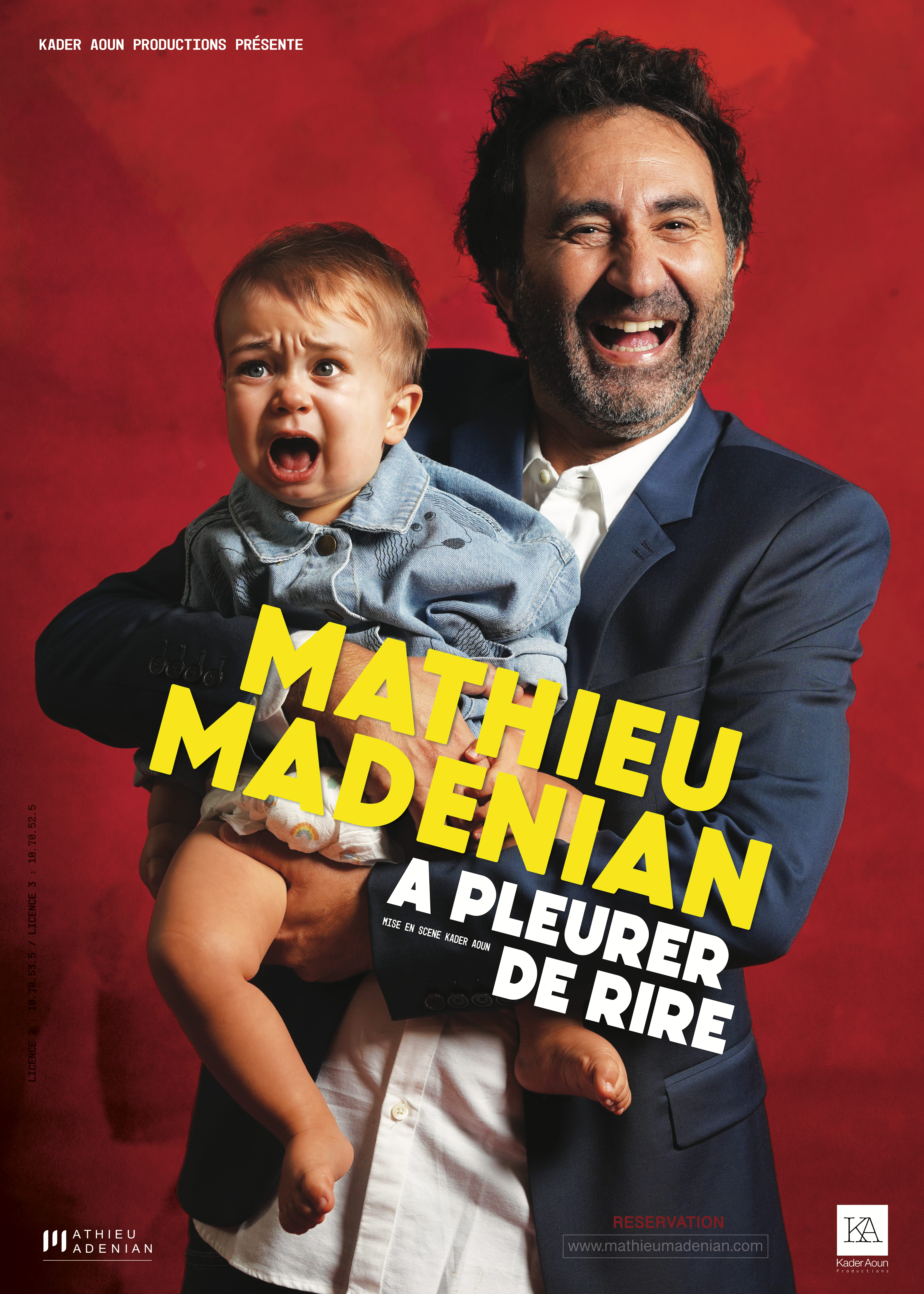Mandelieu Comedy Festival : MATHIEU MADENIAN - A PLEURER DE RIRE !