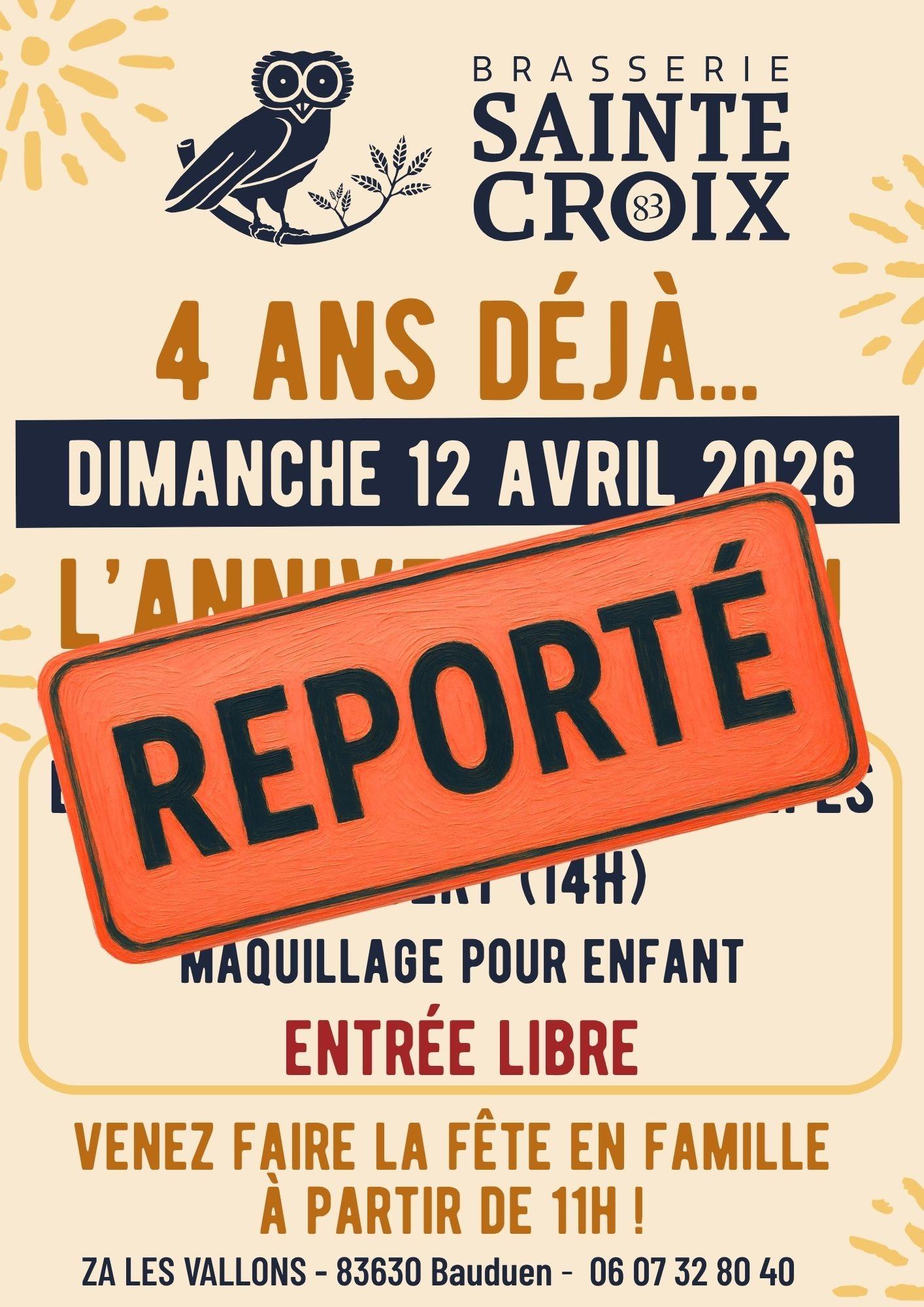 Report� : 4 ans d�j� ...