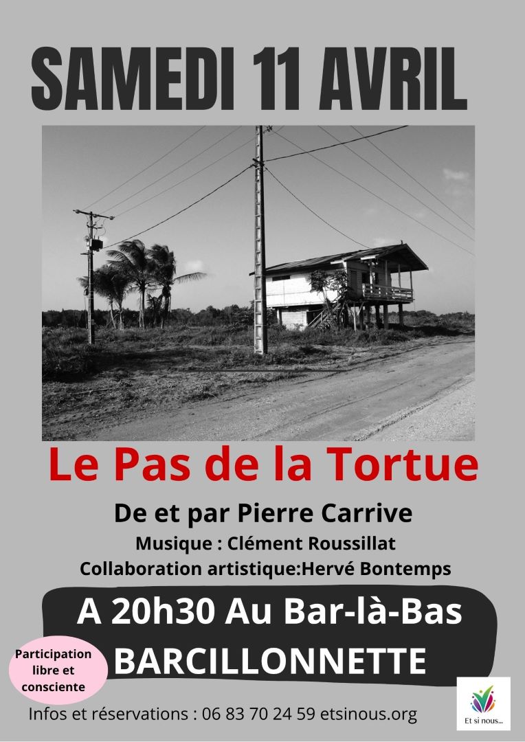 Spectacle  Le pas de la tortue