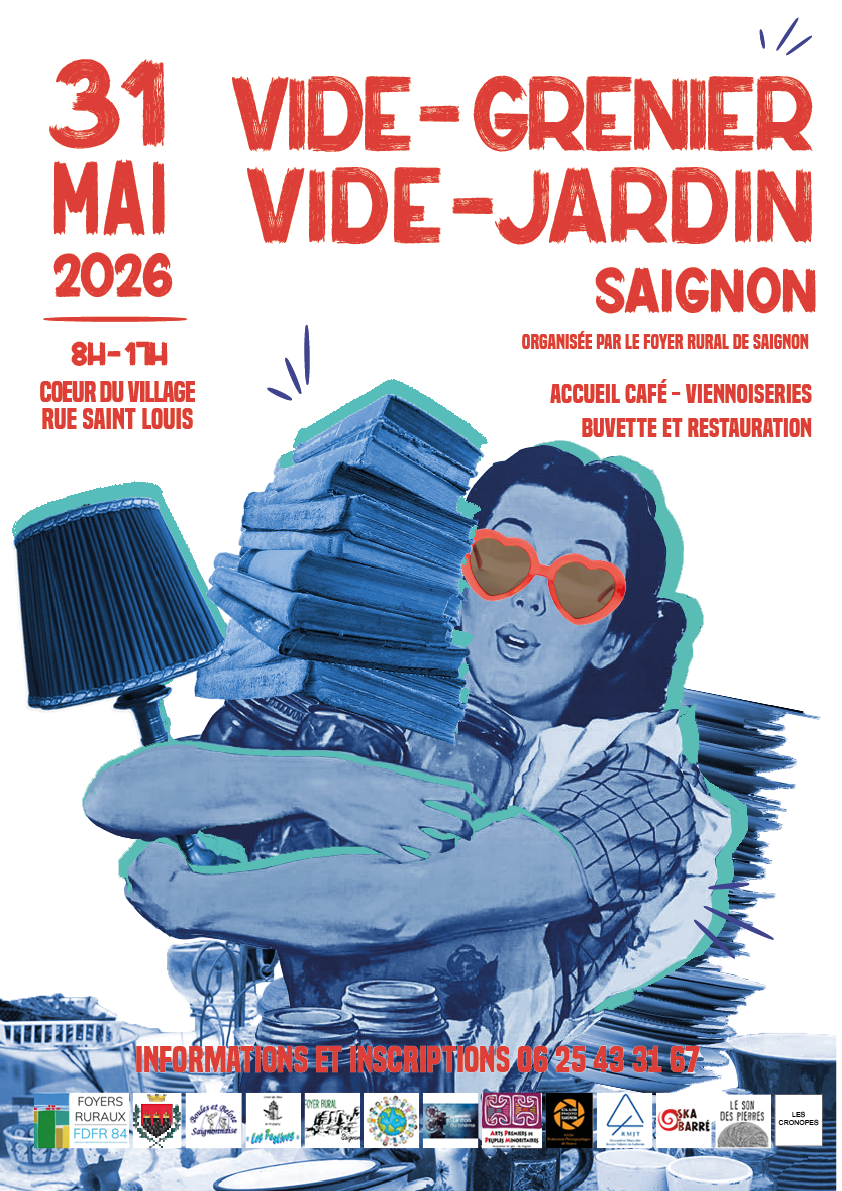 Vide-greniers et vide jardin
