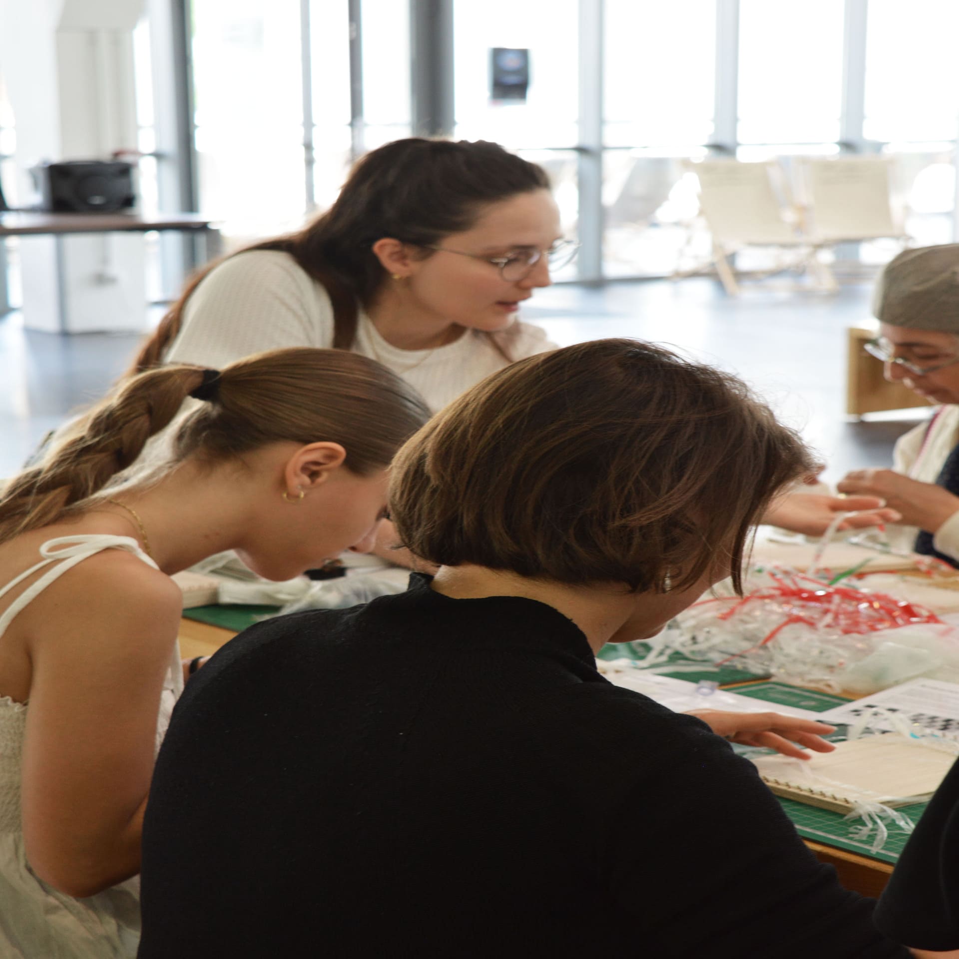 Atelier tissage et m�diation environnementale
