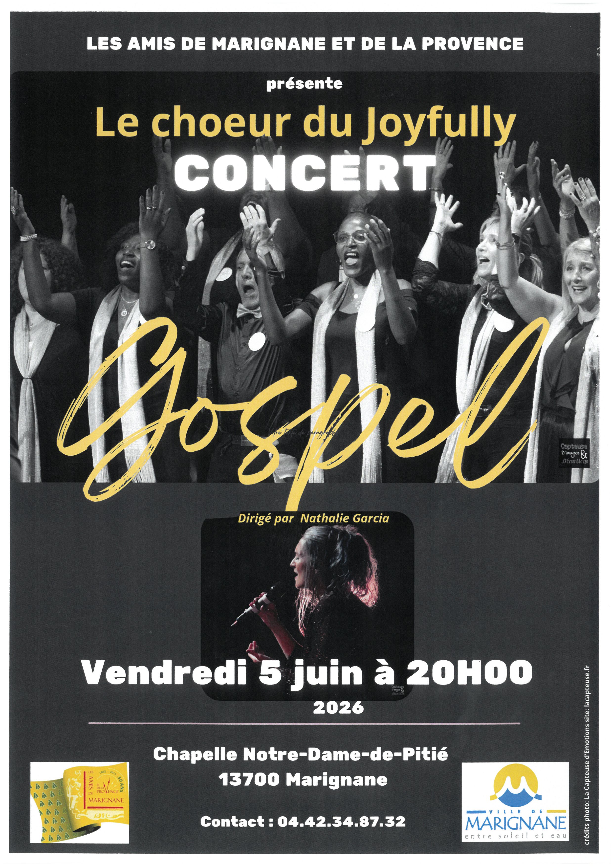 Concert gospel : Le ch�ur du Joyfully