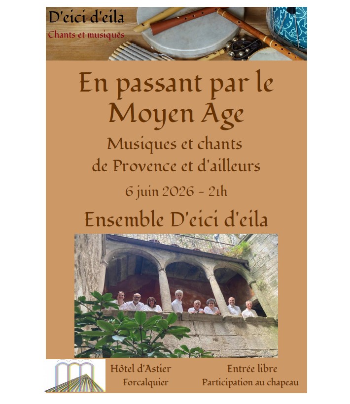 Concert de musique et chant traditionnels proven�aux