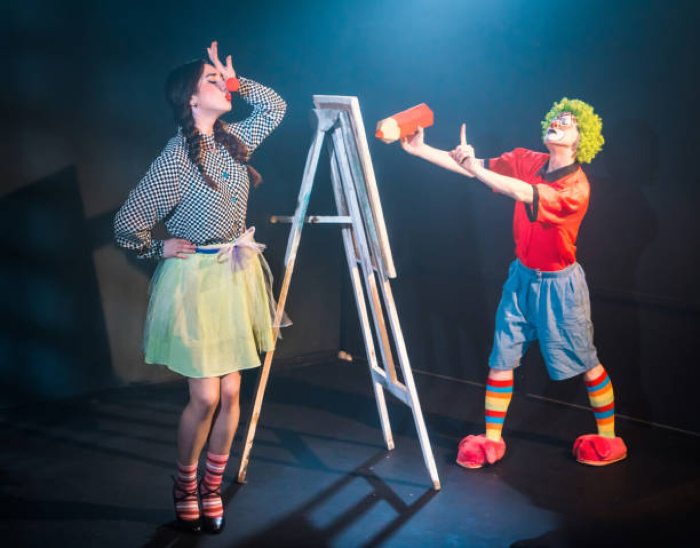 Atelier th��tre d'impro au mus�e
