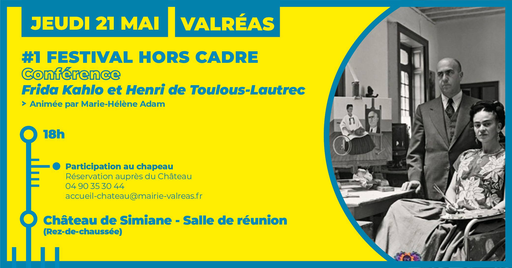 Festival Hors Cadre : Conf�rence sur deux figures de l'histoire de l'art