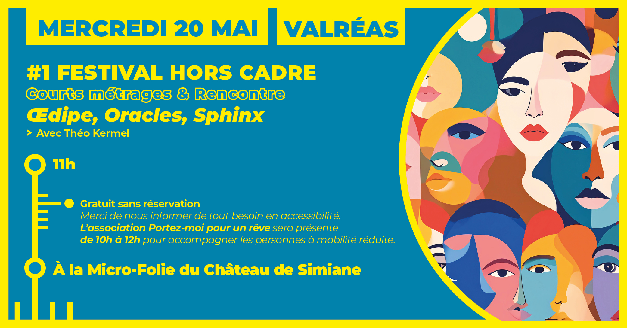 Festival Hors Cadre : Courts m�trages et rencontre / Oedipe - Oracles - Sphinx