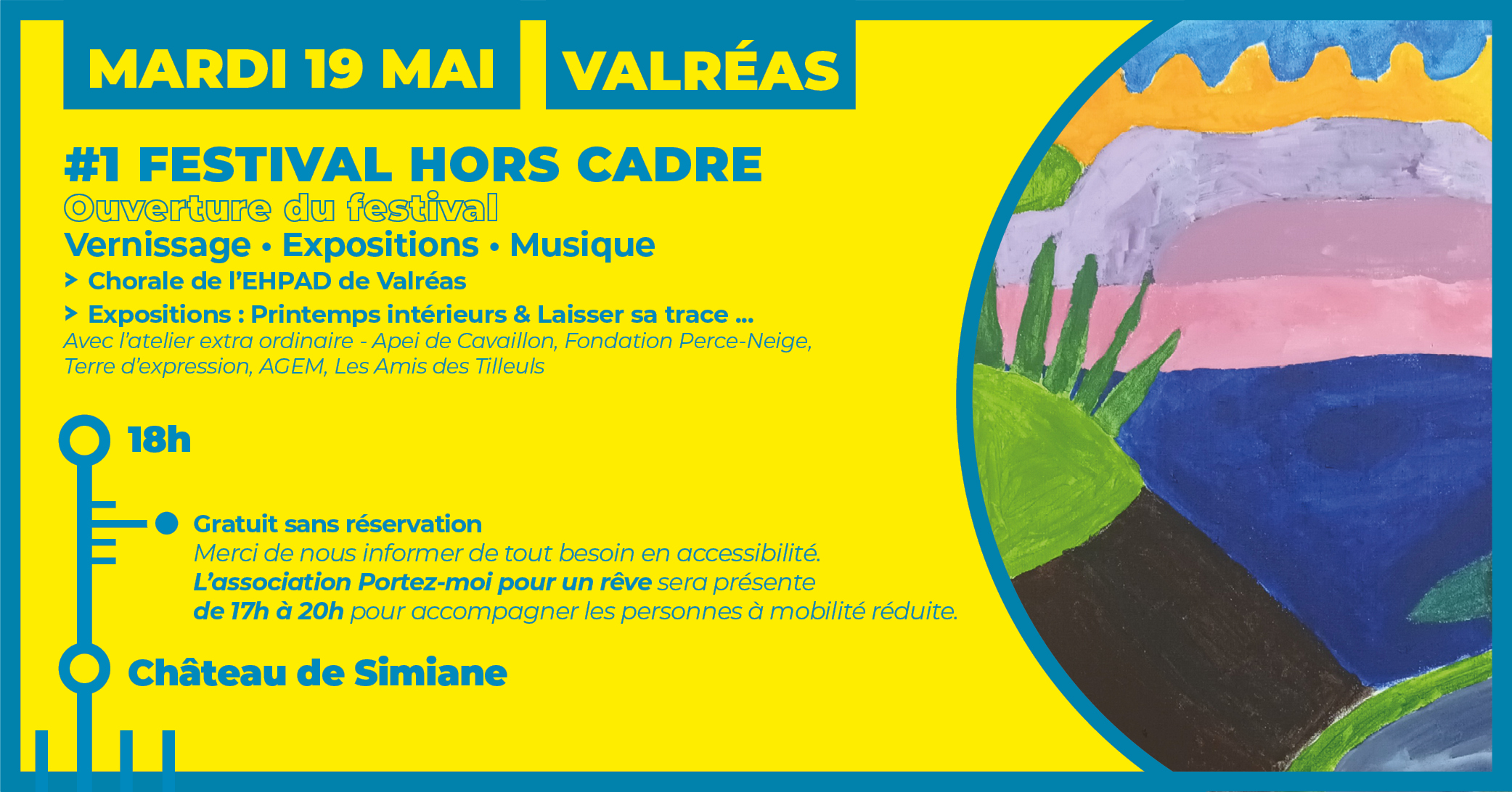 Ouverure Festival Hors Cadre : Vernissage, expositions, musique